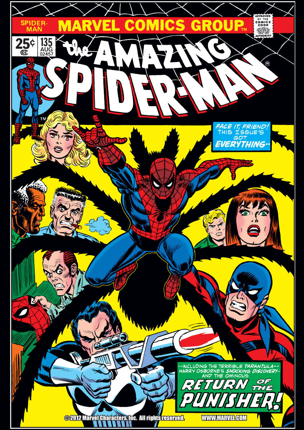 Read online The Amazing Spider-Man (1963) comic -  Issue #135 - 1