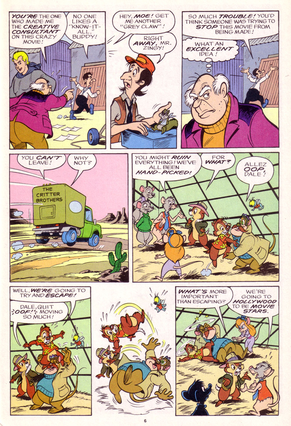 Read online Disney's Chip 'N Dale Rescue Rangers comic -  Issue #10 - 10