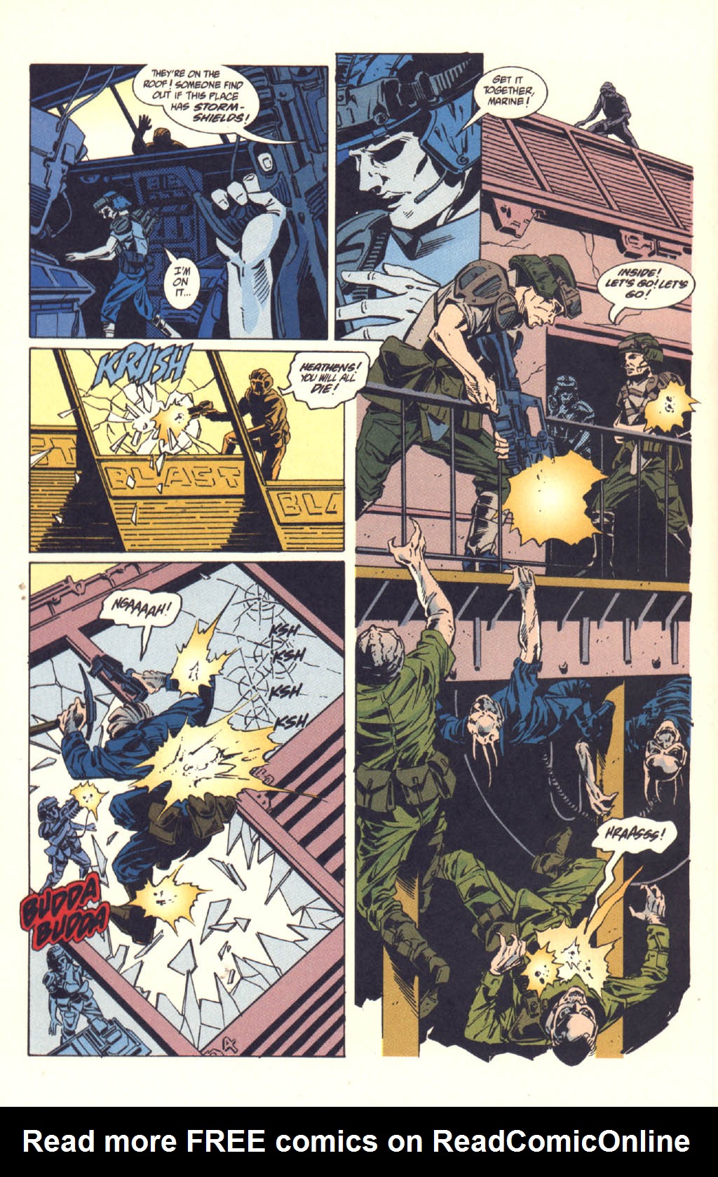 Read online Aliens: Colonial Marines comic -  Issue #4 - 12