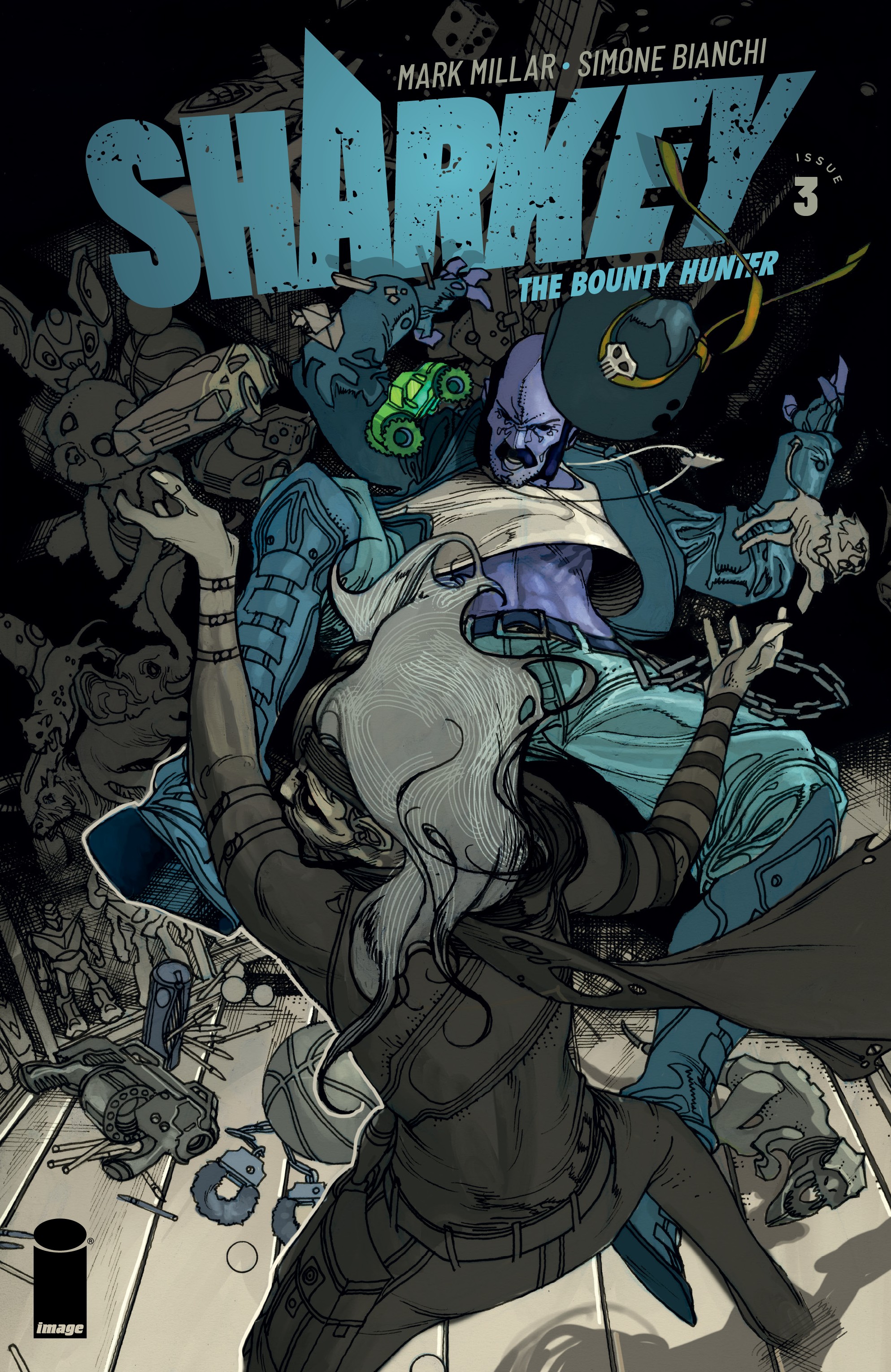 Read online Sharkey the Bounty Hunter comic -  Issue #3 - 1
