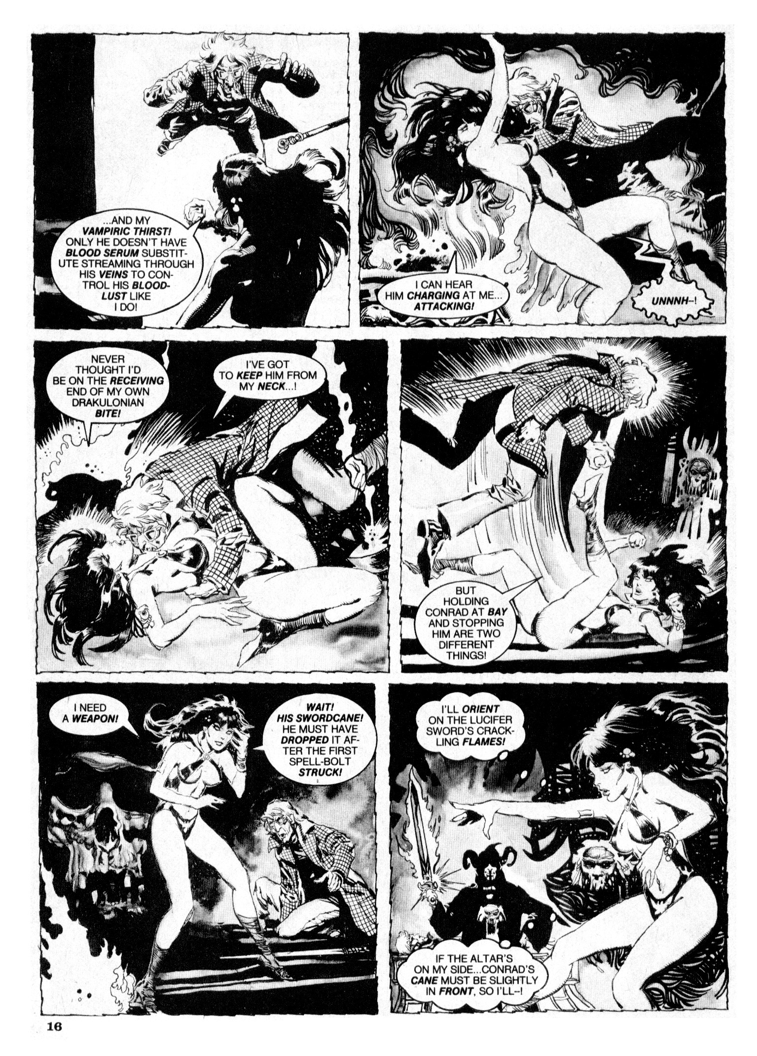 Read online Vampirella (1969) comic -  Issue #99 - 16
