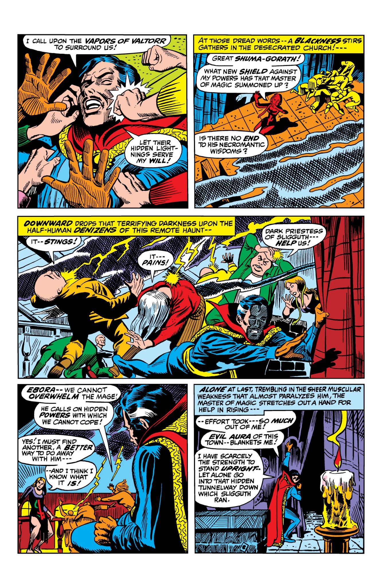 Read online Marvel Masterworks: Doctor Strange comic -  Issue # TPB 4 (Part 2) - 91