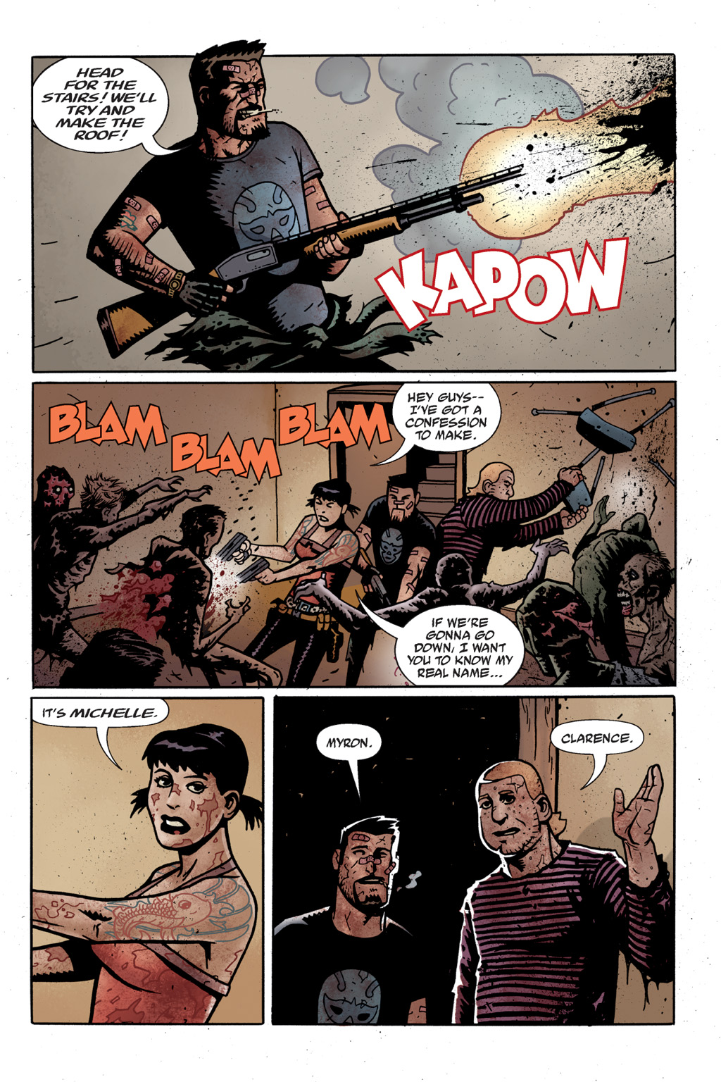 Read online Living With The Dead comic -  Issue #3 - 24