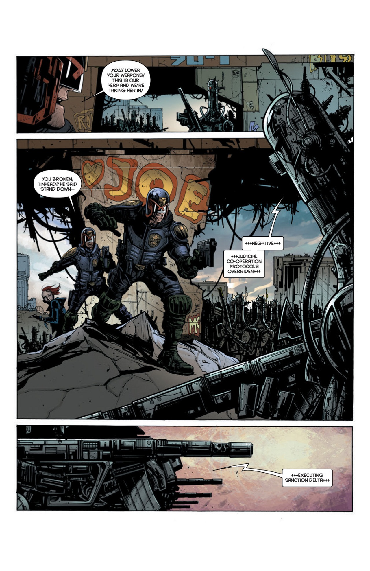 Read online Dredd: Uprise comic -  Issue #2 - 12