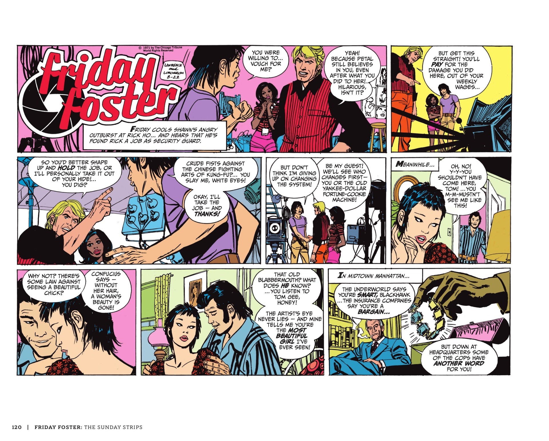 Read online Friday Foster: The Sunday Strips comic -  Issue # TPB (Part 2) - 21
