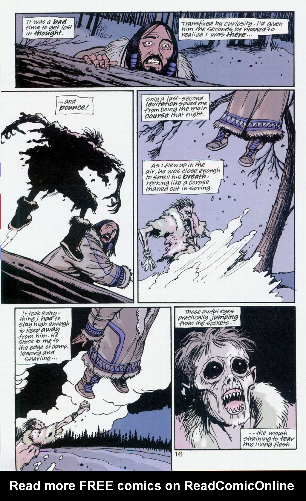 Read online Muktuk Wolfsbreath: Hard-Boiled Shaman comic -  Issue #1 - 16