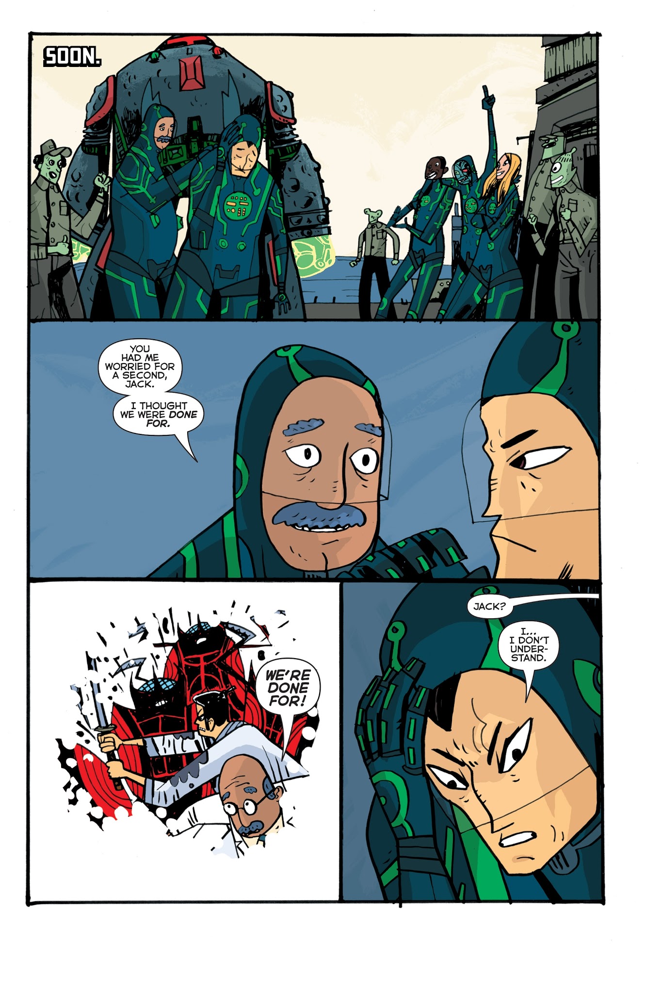 Read online Samurai Jack: Quantum Jack comic -  Issue #3 - 21