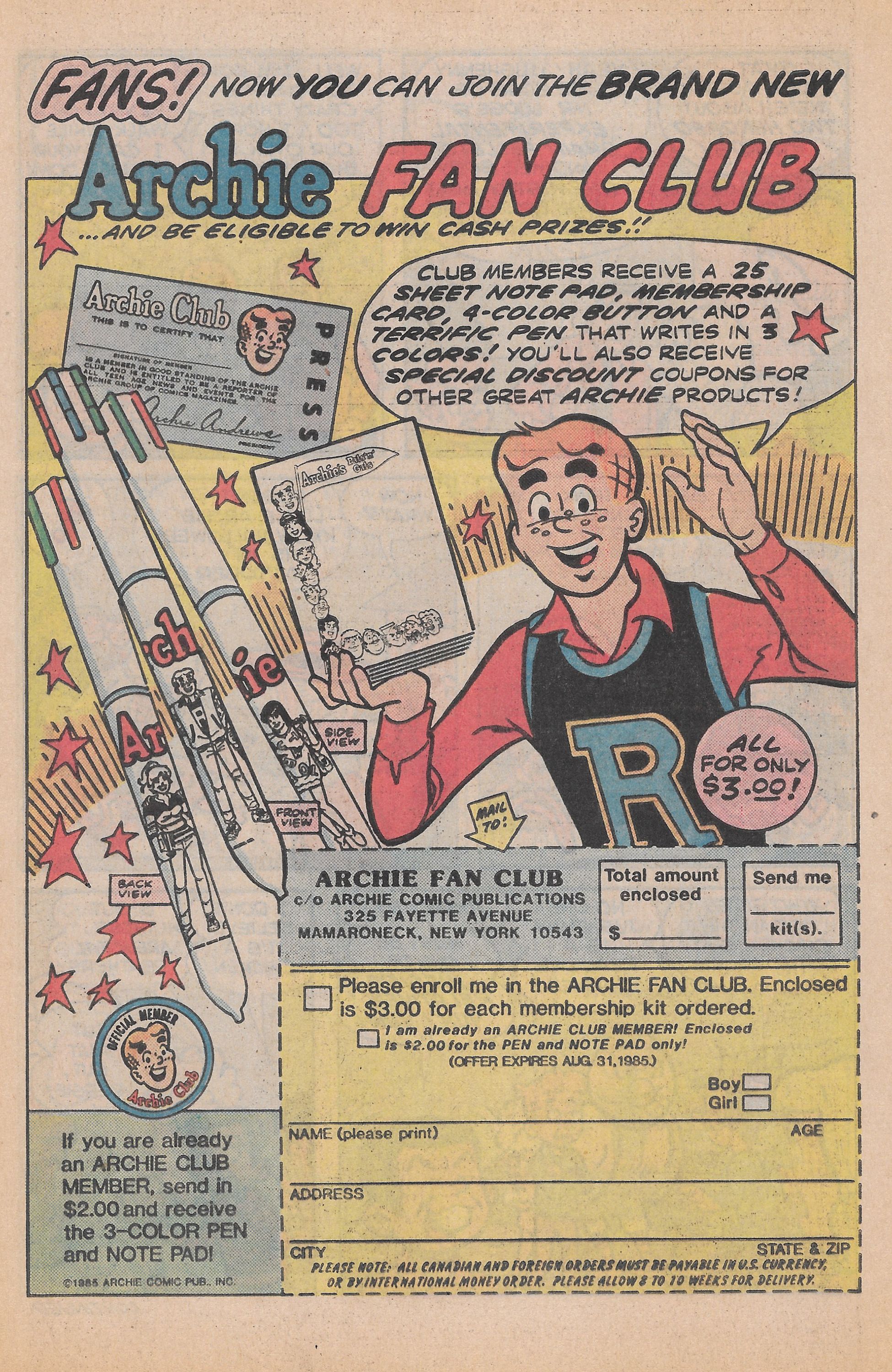 Read online Archie Giant Series Magazine comic -  Issue #549 - 28