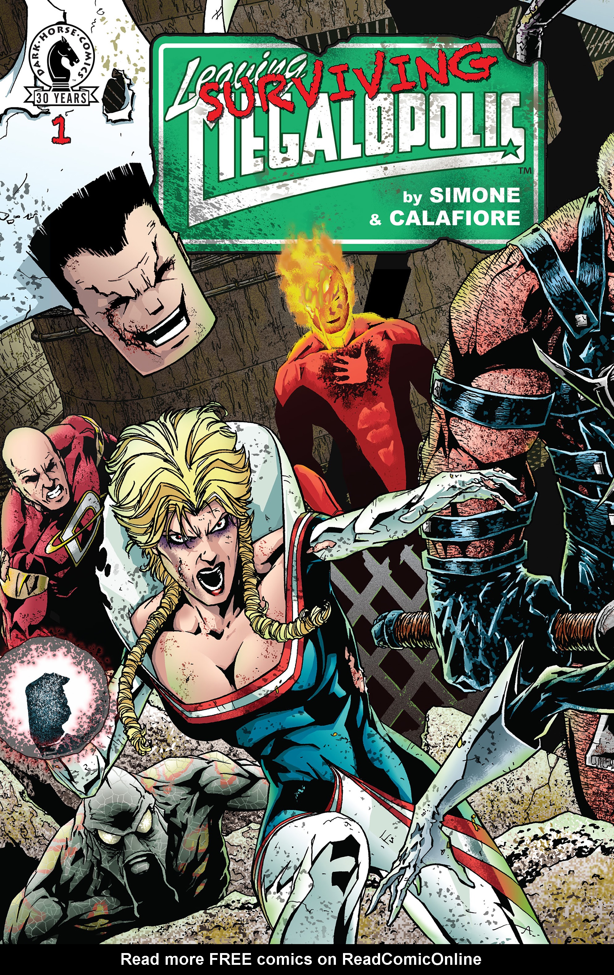 Read online Leaving Megalopolis: Surviving Megalopolis comic -  Issue #1 - 1