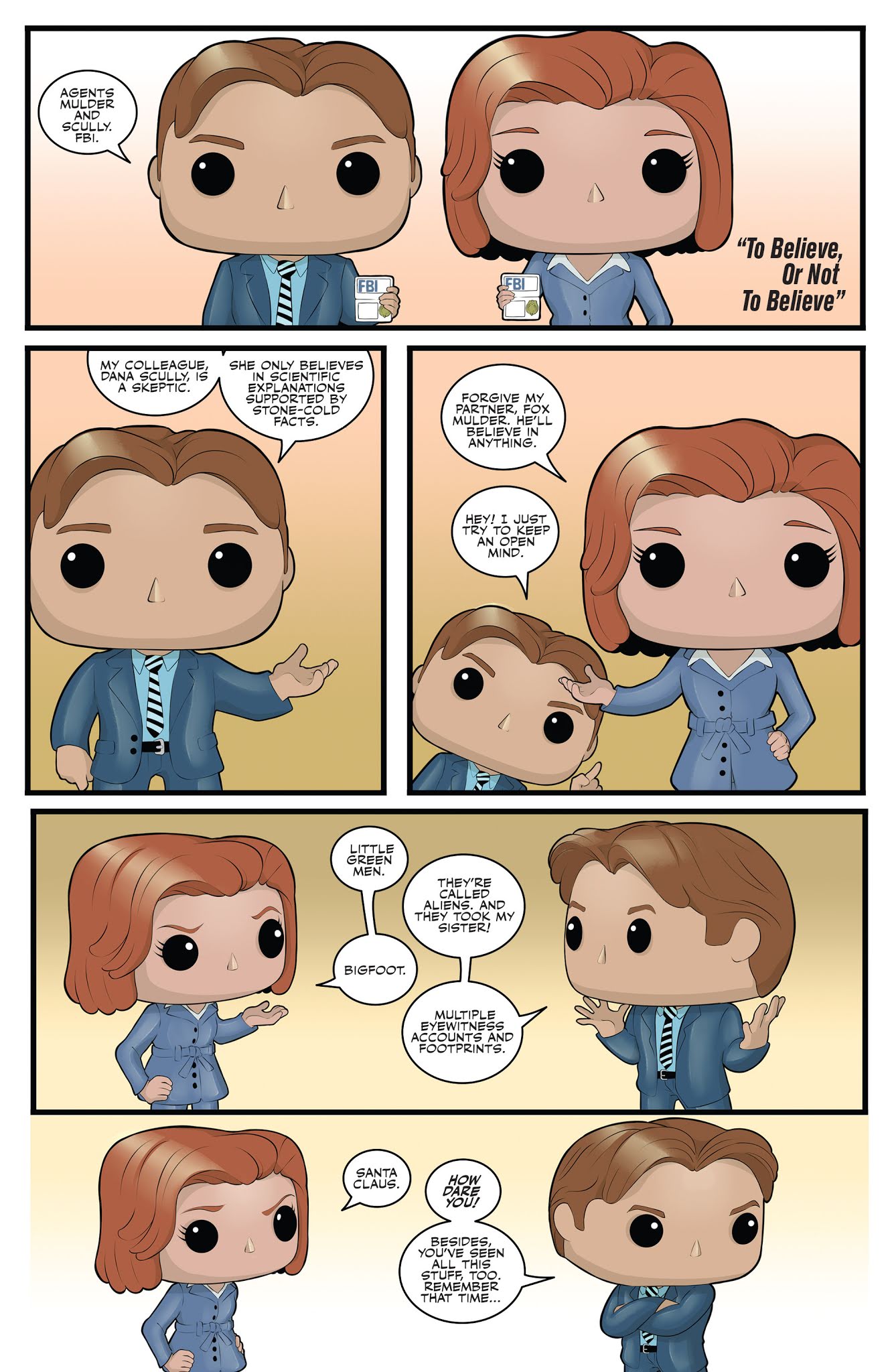 Read online The X-Files Funko Universe comic -  Issue # Full - 3