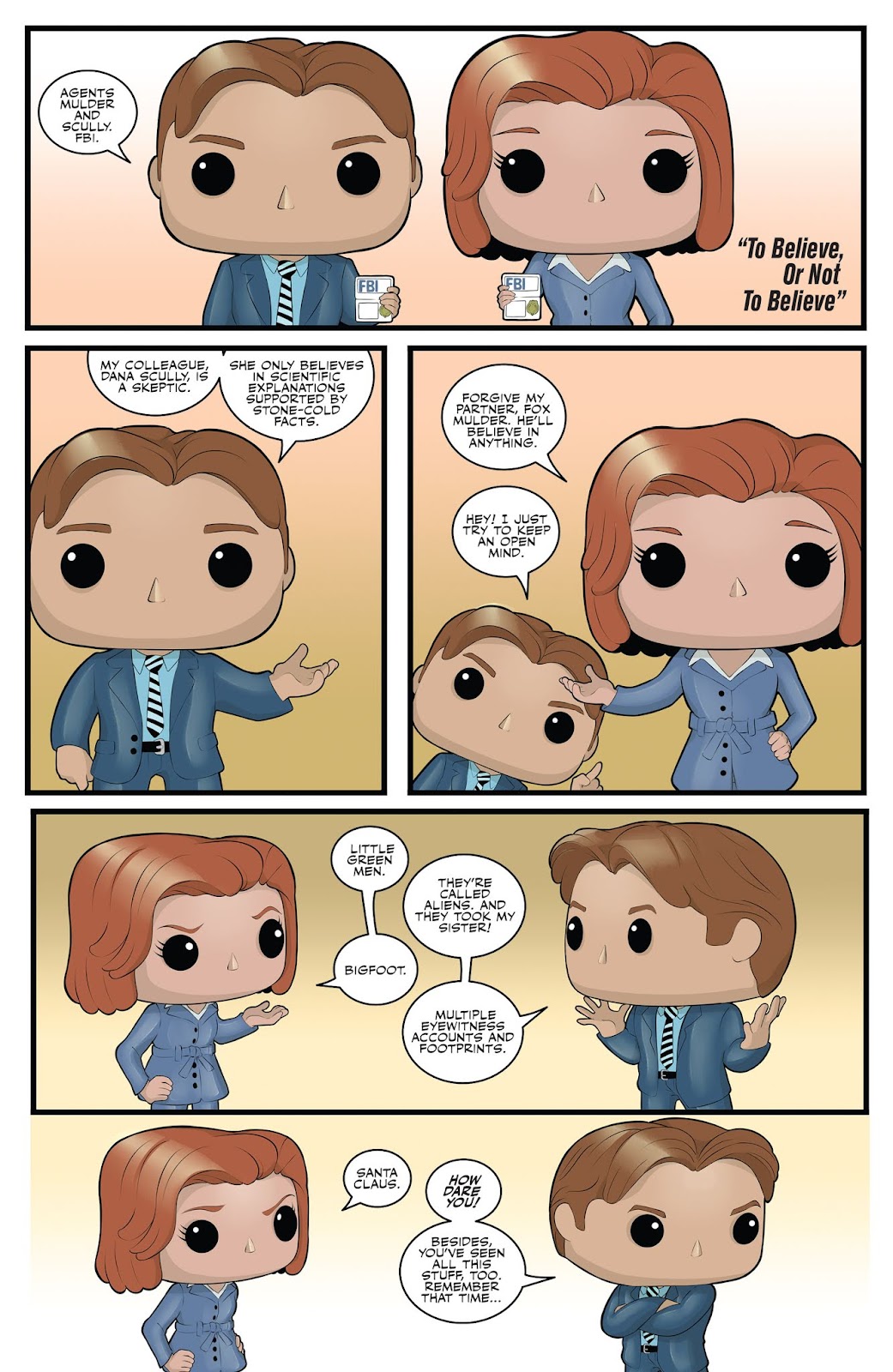 The X-Files Funko Universe issue Full - Page 3