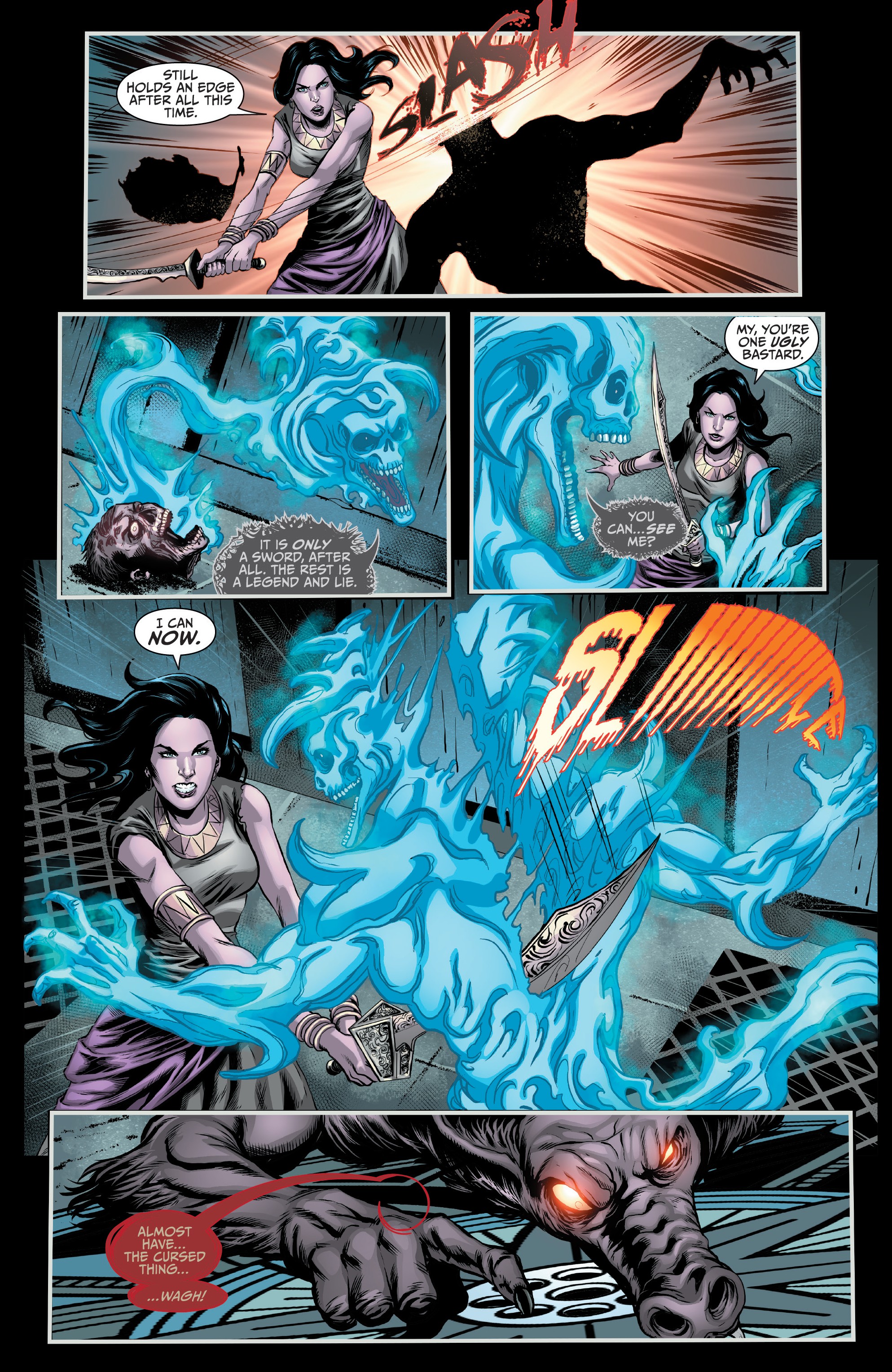 Read online Van Helsing: Sword of Heaven comic -  Issue #6 - 22
