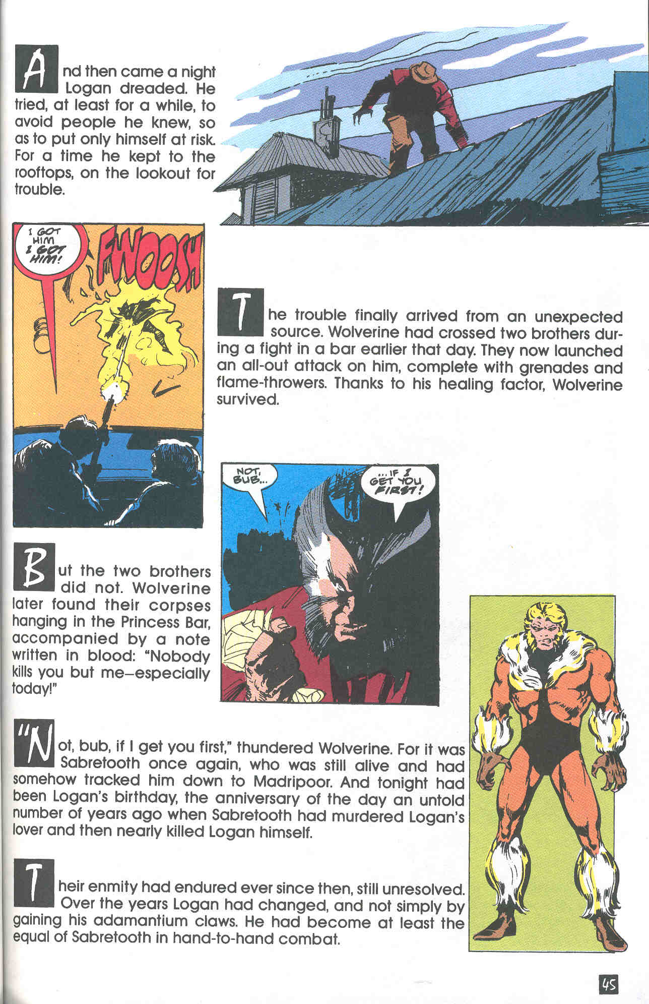 Read online Wolverine Saga comic -  Issue #4 - 47