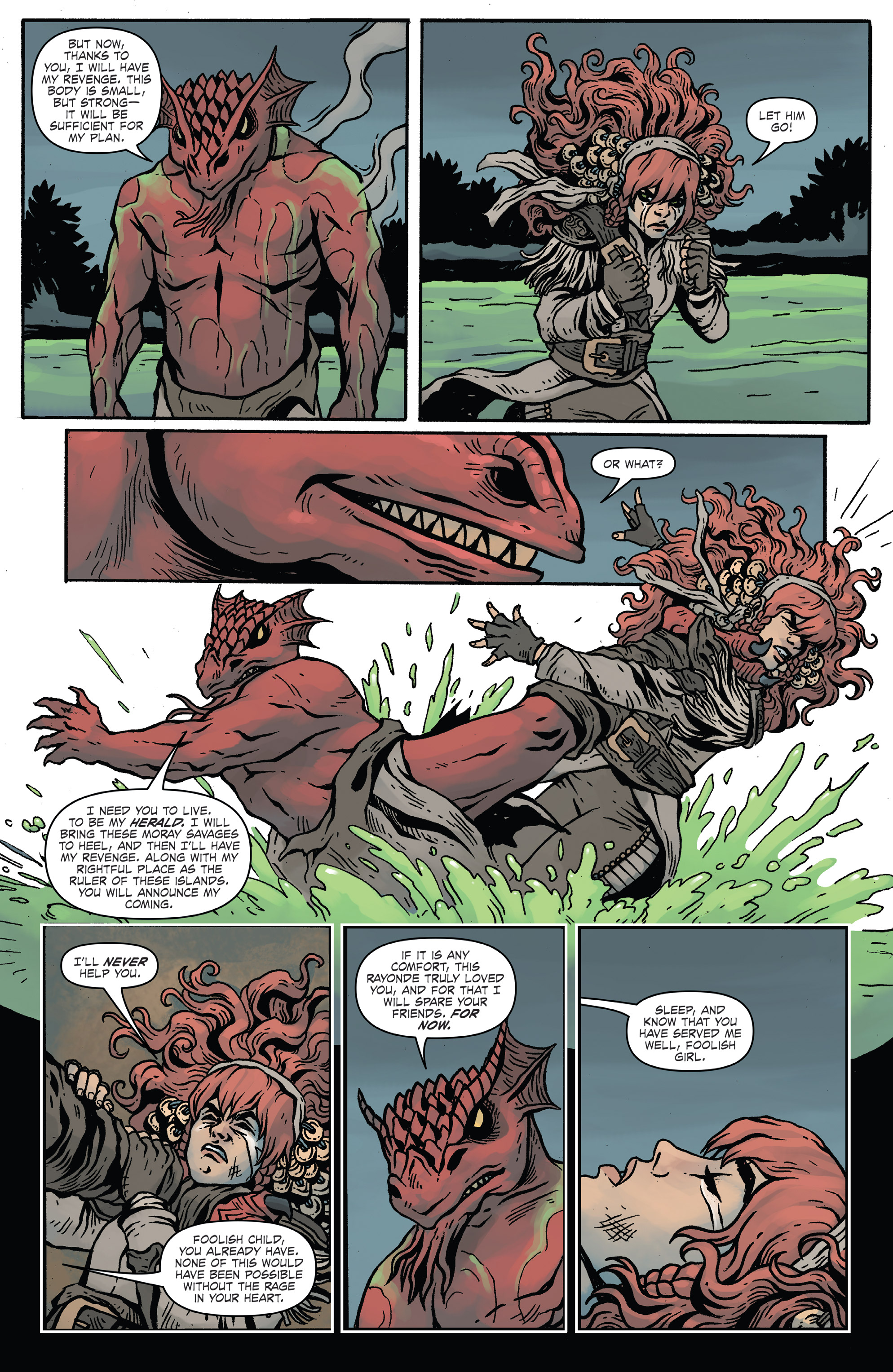 Read online Dungeon & Dragons: A Darkened Wish comic -  Issue #3 - 21