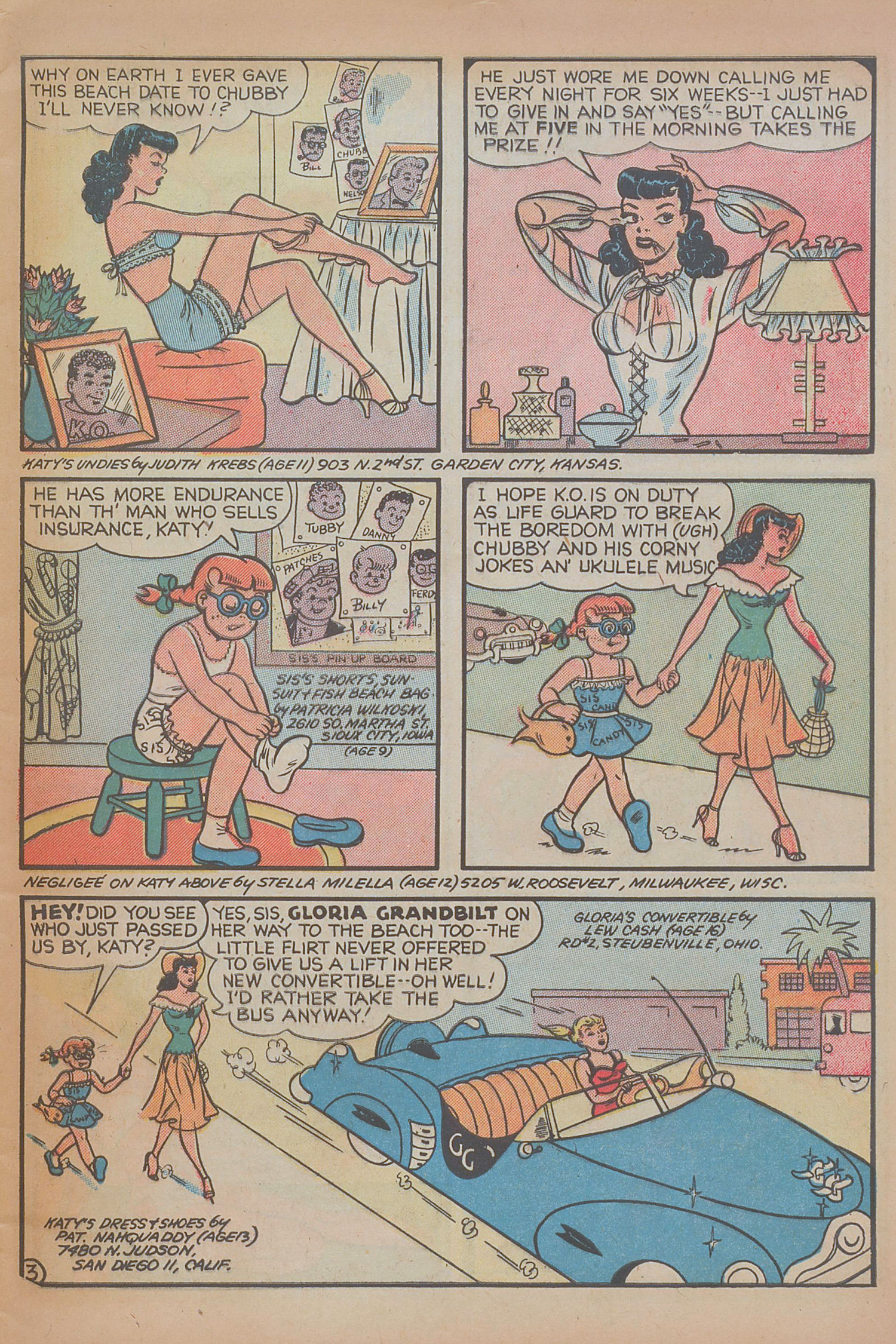 Read online Katy Keene (1949) comic -  Issue #8 - 5