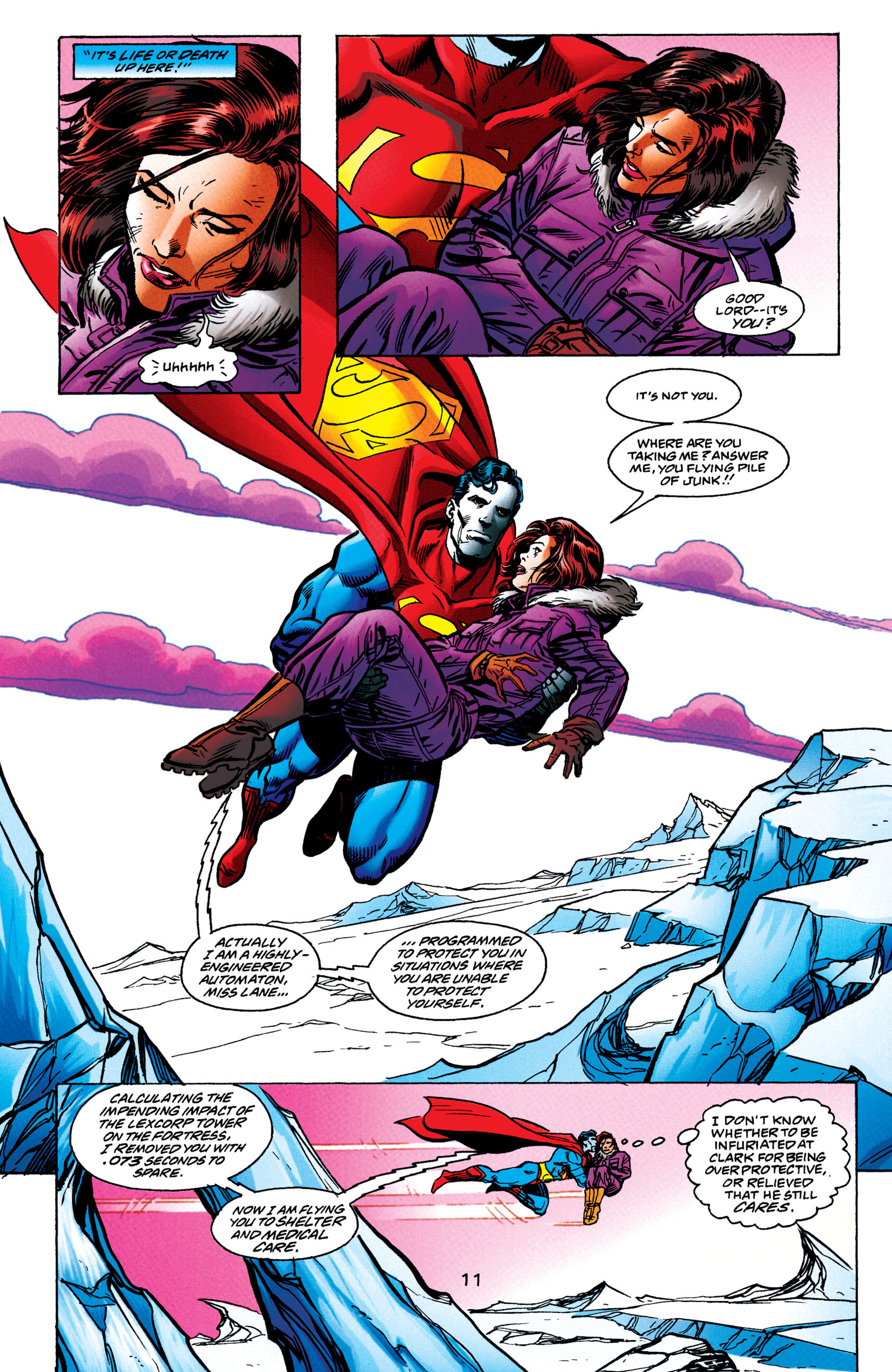 Read online Adventures of Superman (1987) comic -  Issue #567 - 11