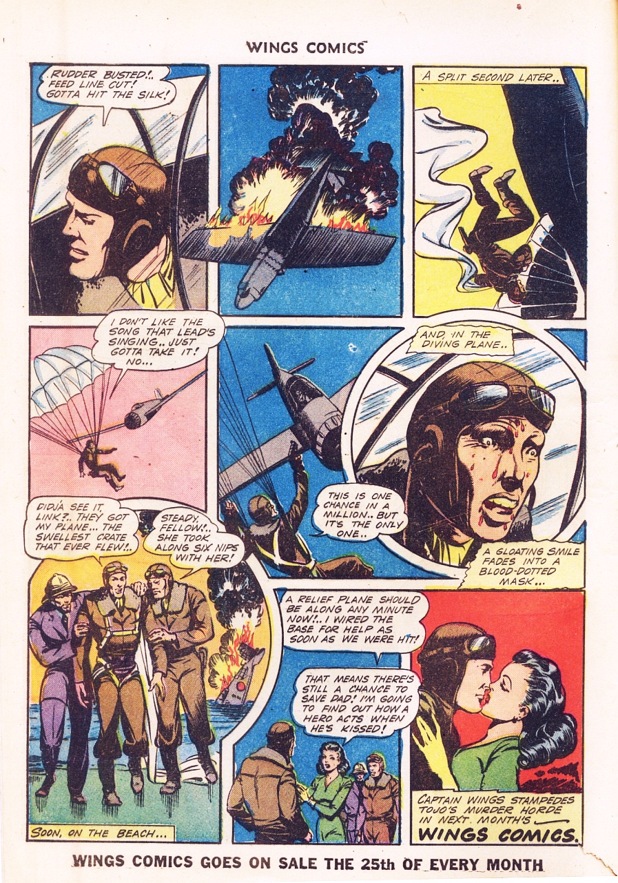 Read online Wings Comics comic -  Issue #37 - 12
