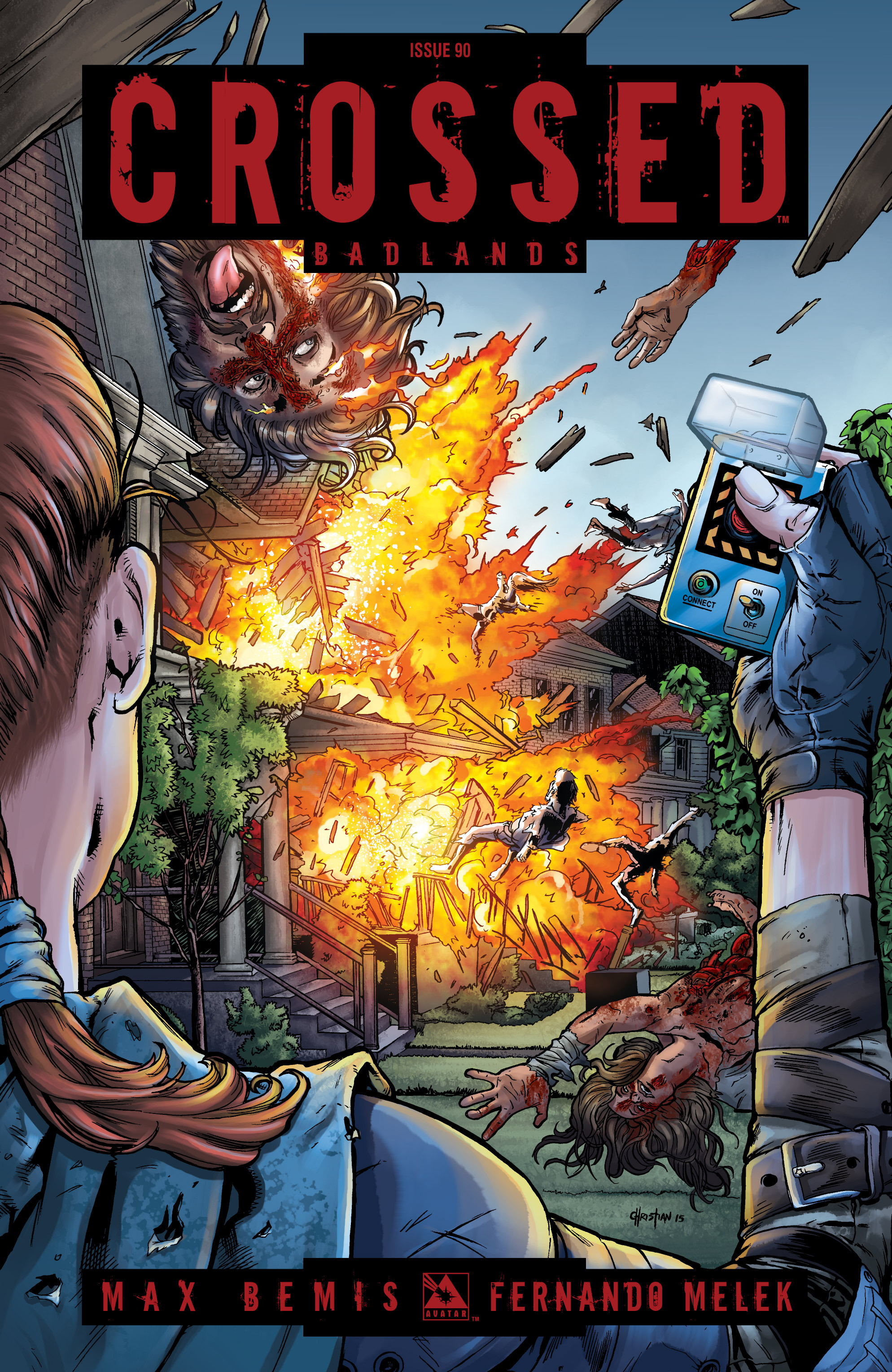 Read online Crossed: Badlands comic -  Issue #90 - 1