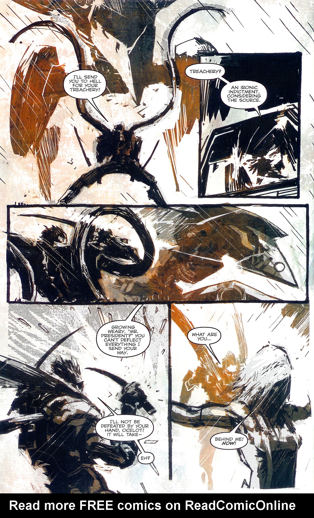 Read online Metal Gear Solid: Sons of Liberty comic -  Issue #12 - 4