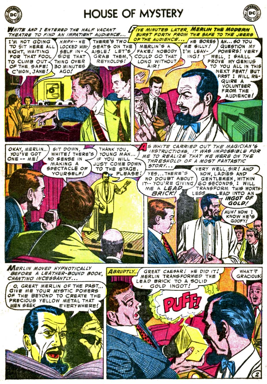 Read online House of Mystery (1951) comic -  Issue #41 - 4