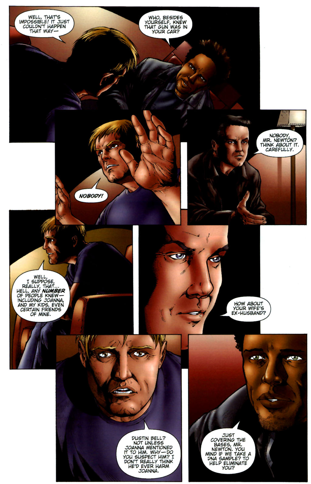 Read online CSI: Crime Scene Investigation: Demon House comic -  Issue #5 - 16