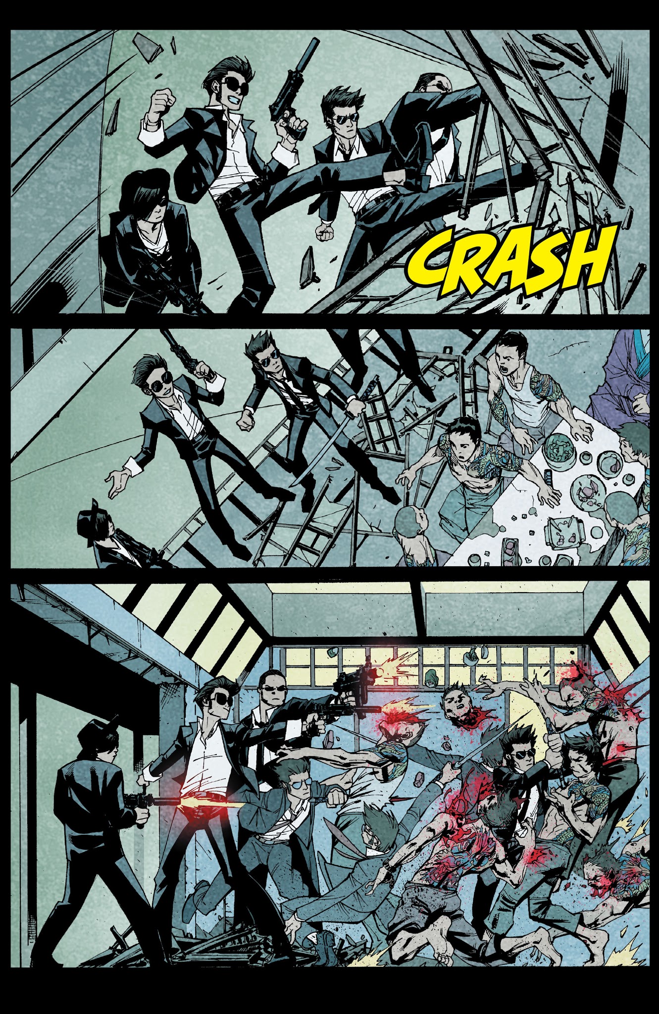 Read online Get Jiro!: Blood & Sushi comic -  Issue # TPB - 10