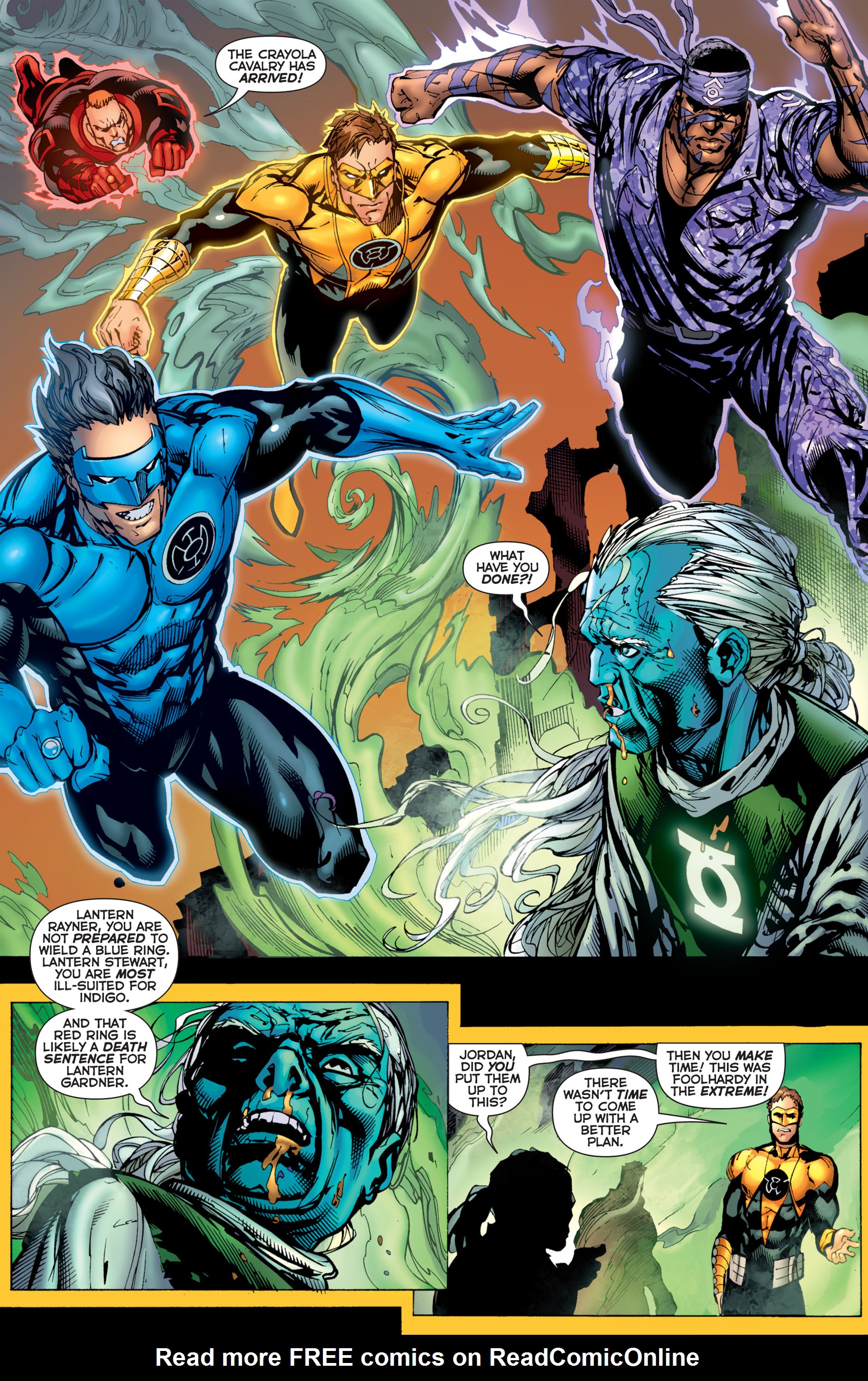 Read online Green Lantern: War of the Green Lanterns (2011) comic -  Issue # TPB - 125