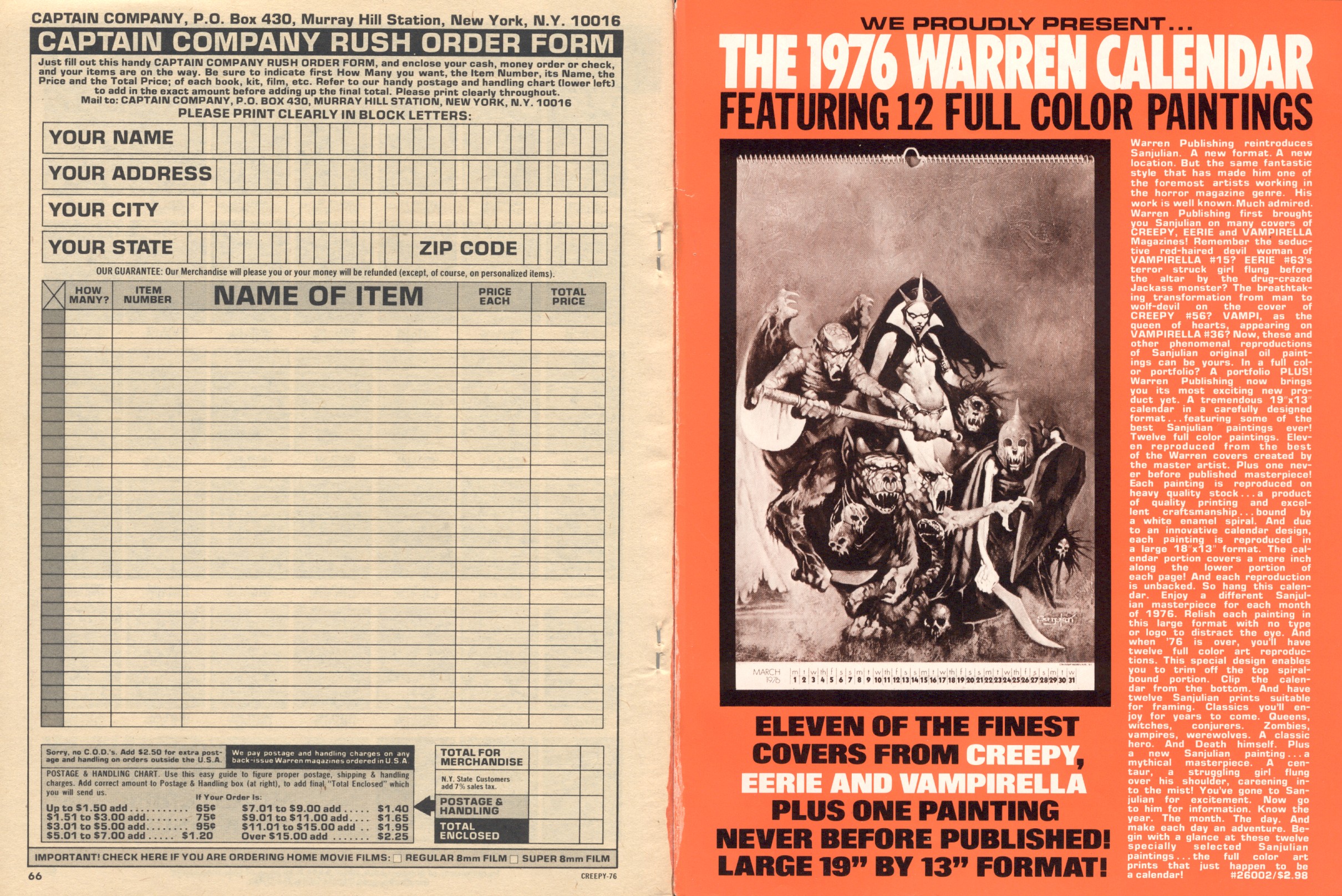 Read online Creepy (1964) comic -  Issue #76 - 63