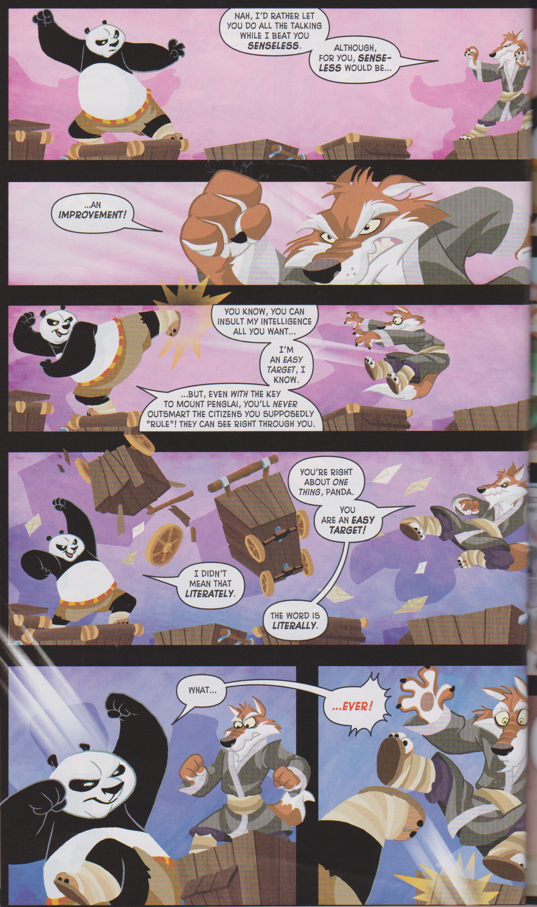Read online Kung Fu Panda Everyone is Kung Fu Fighting comic -  Issue # TPB (Part 1) - 50