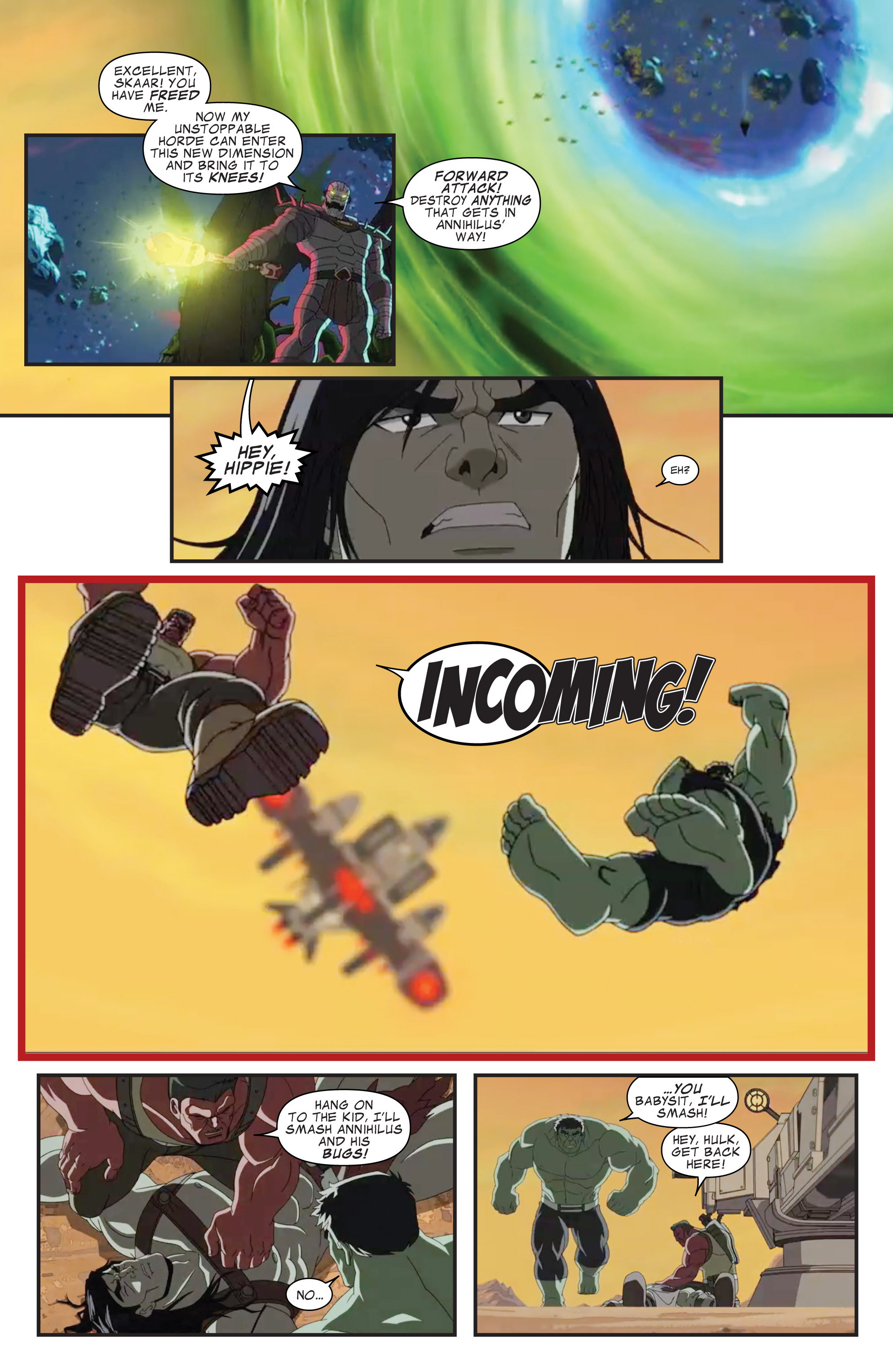 Read online Marvel Universe Hulk: Agents of S.M.A.S.H. comic -  Issue #1 - 18