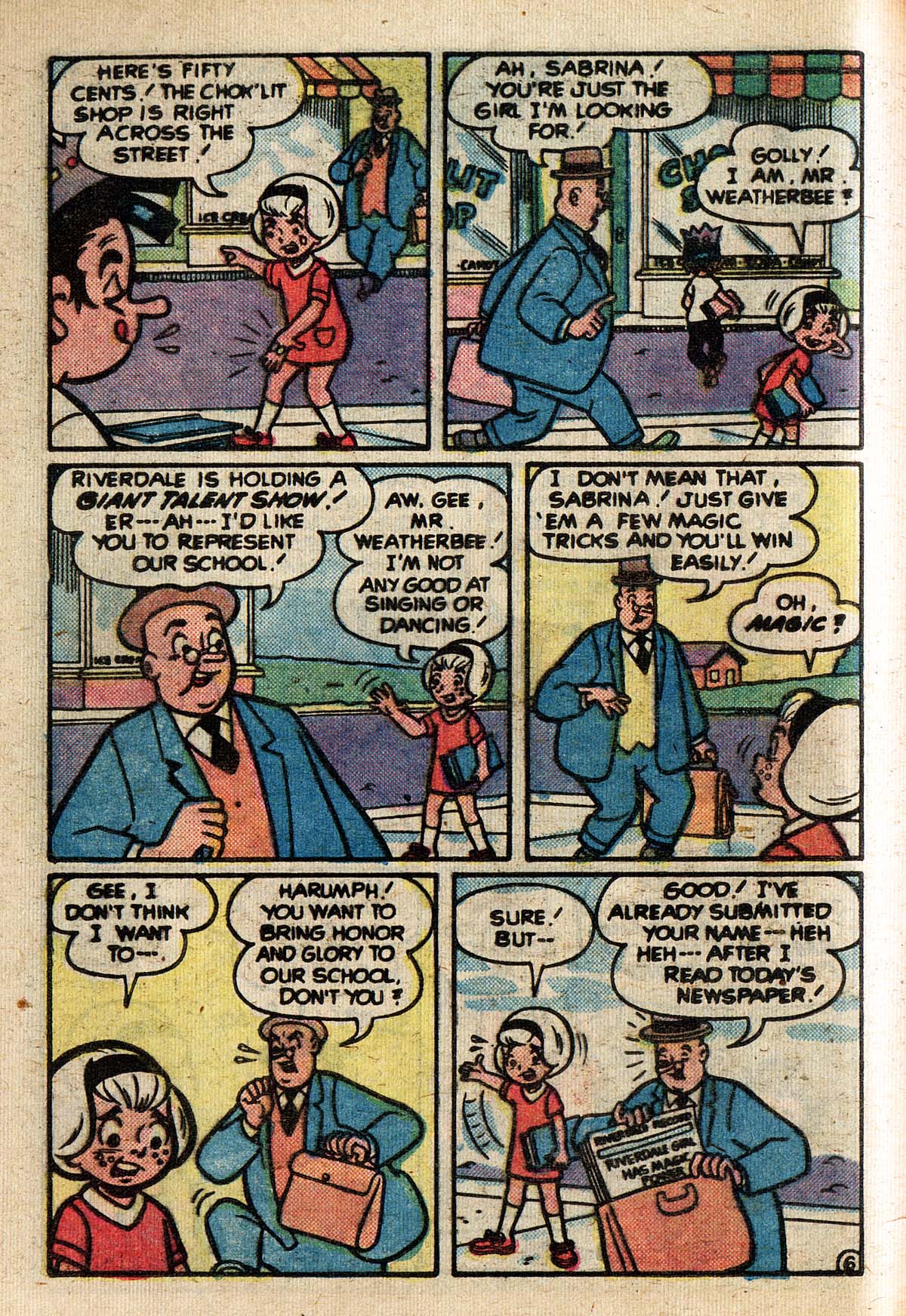 Read online Little Archie Comics Digest Magazine comic -  Issue #5 - 55