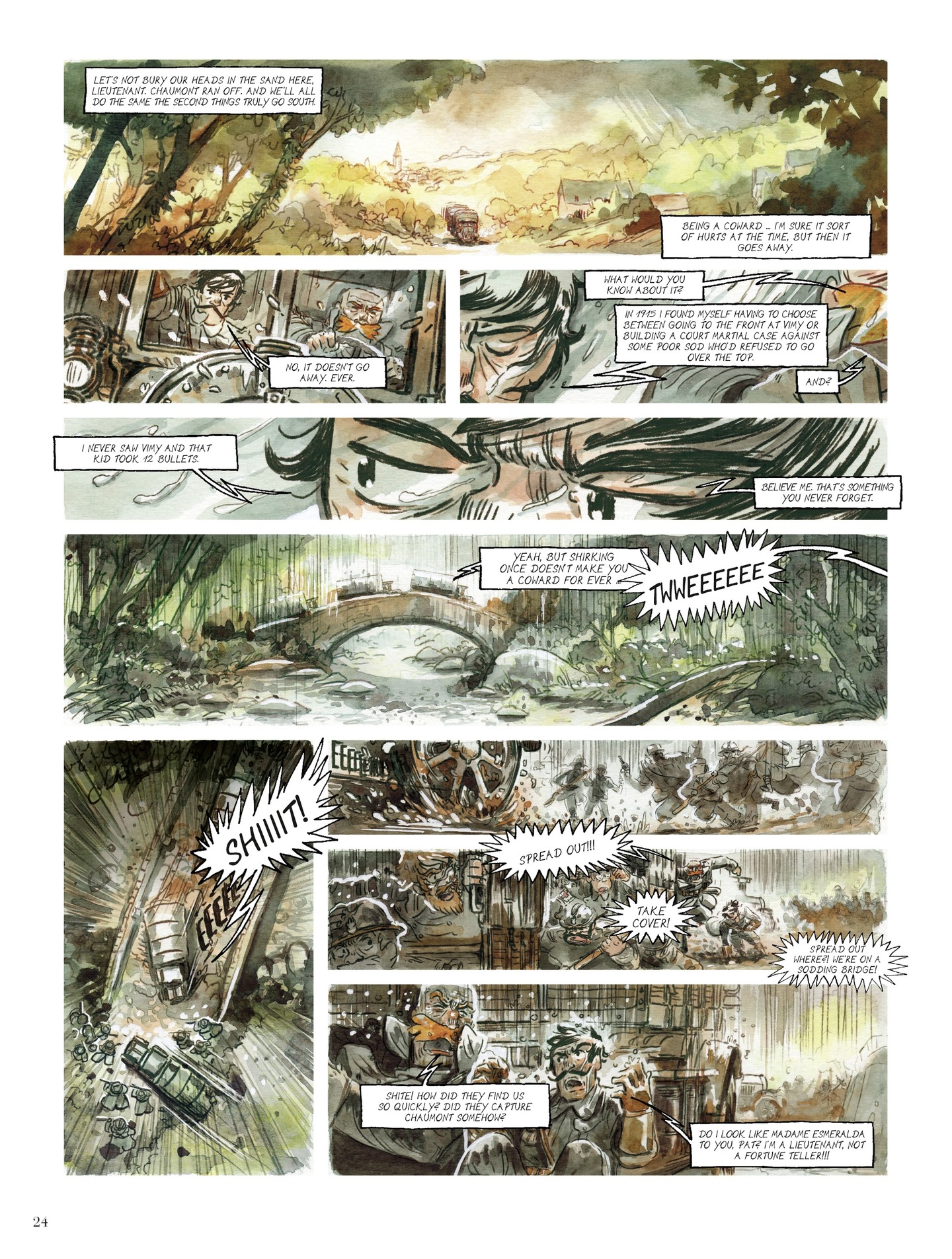 Read online Swan Song comic -  Issue #2 - 24