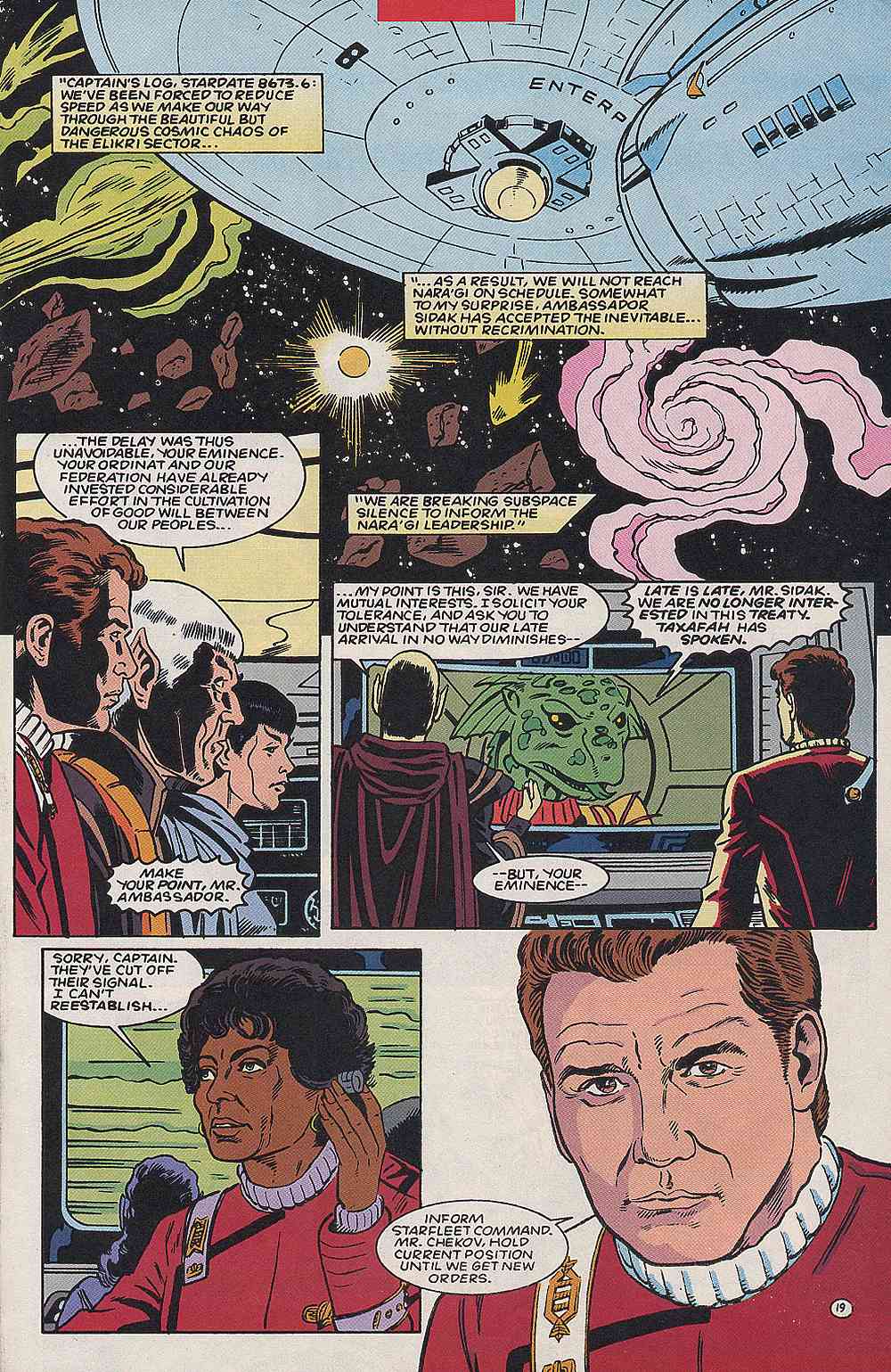 Read online Star Trek (1989) comic -  Issue #65 - 20