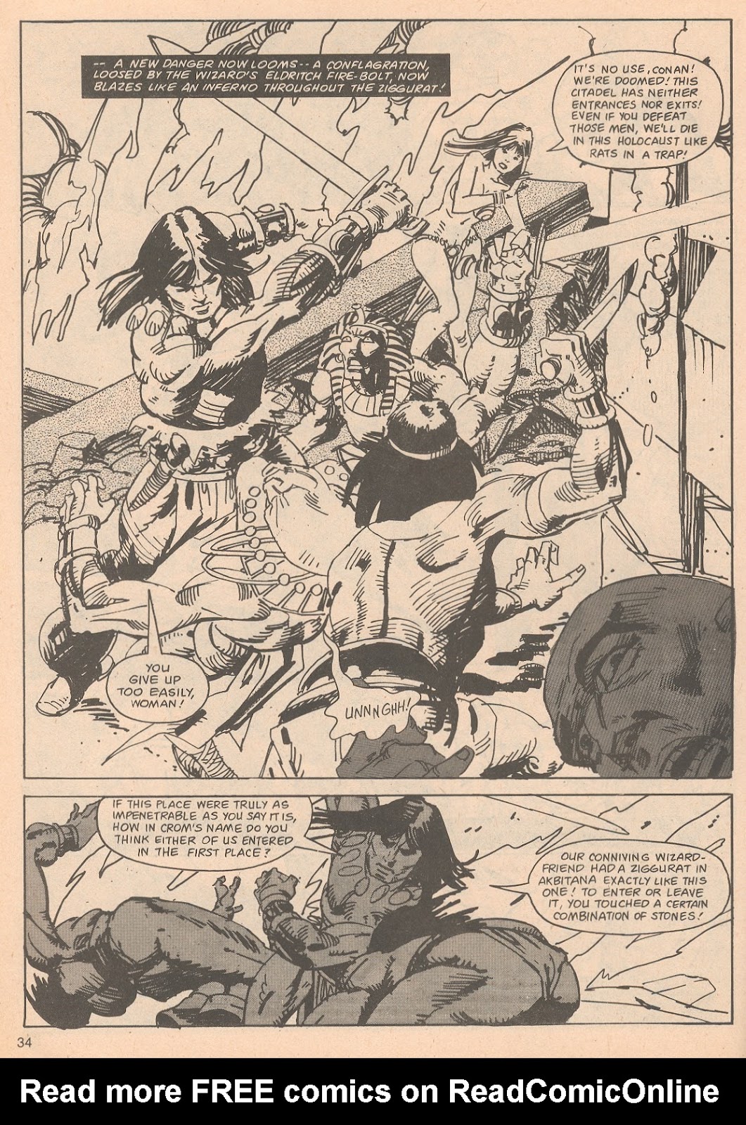 The Savage Sword Of Conan issue 65 - Page 34