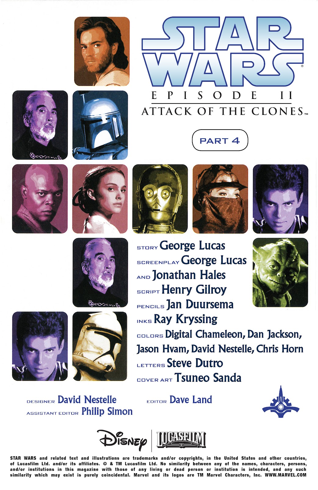 Star Wars: Episode II - Attack of the Clones issue 4 - Page 2