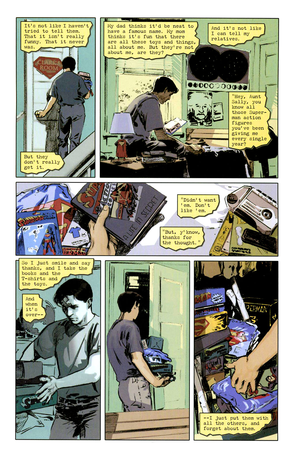 Read online Superman: Secret Identity comic -  Issue #1 - 5
