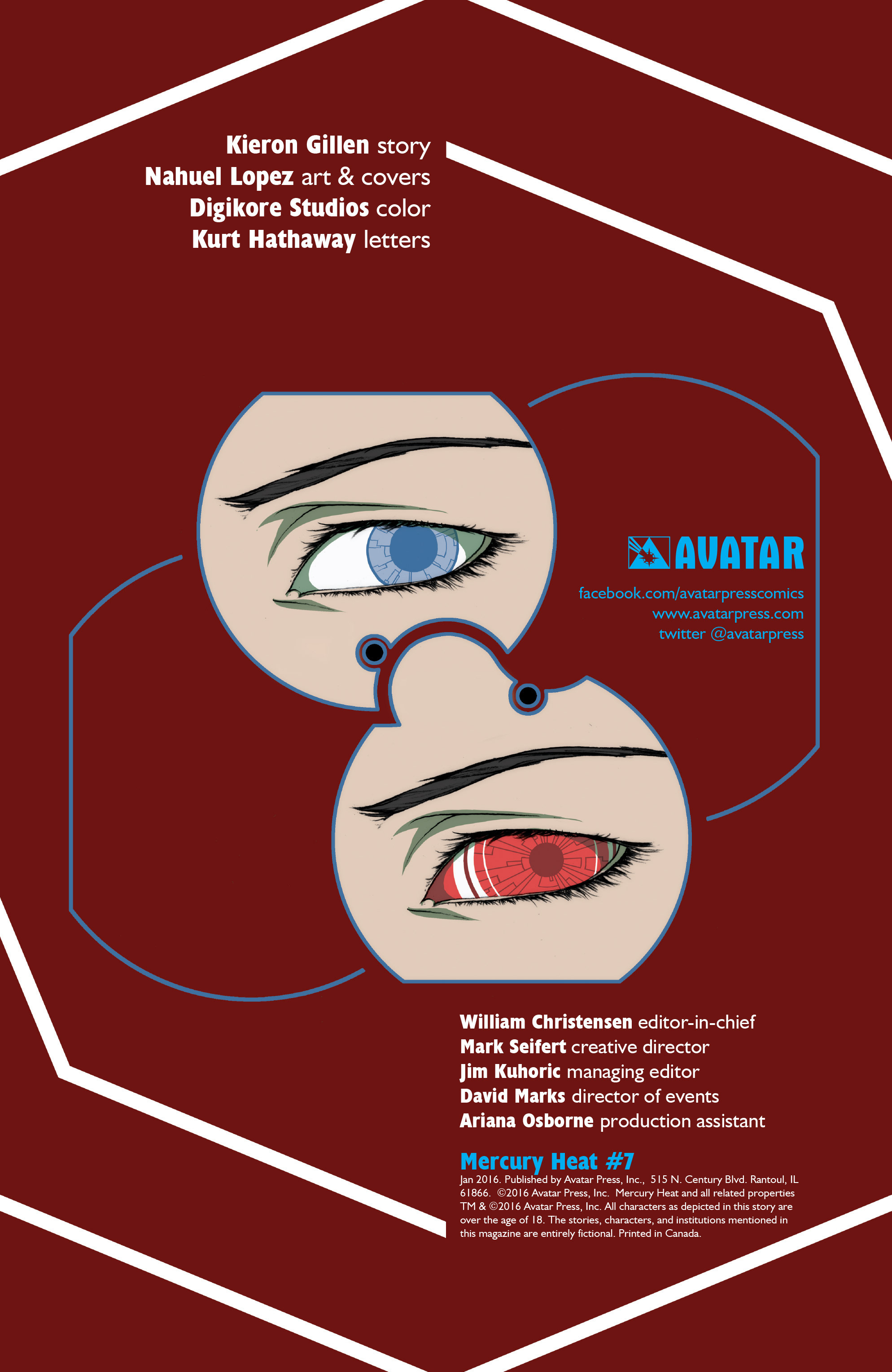 Read online Mercury Heat comic -  Issue #7 - 2