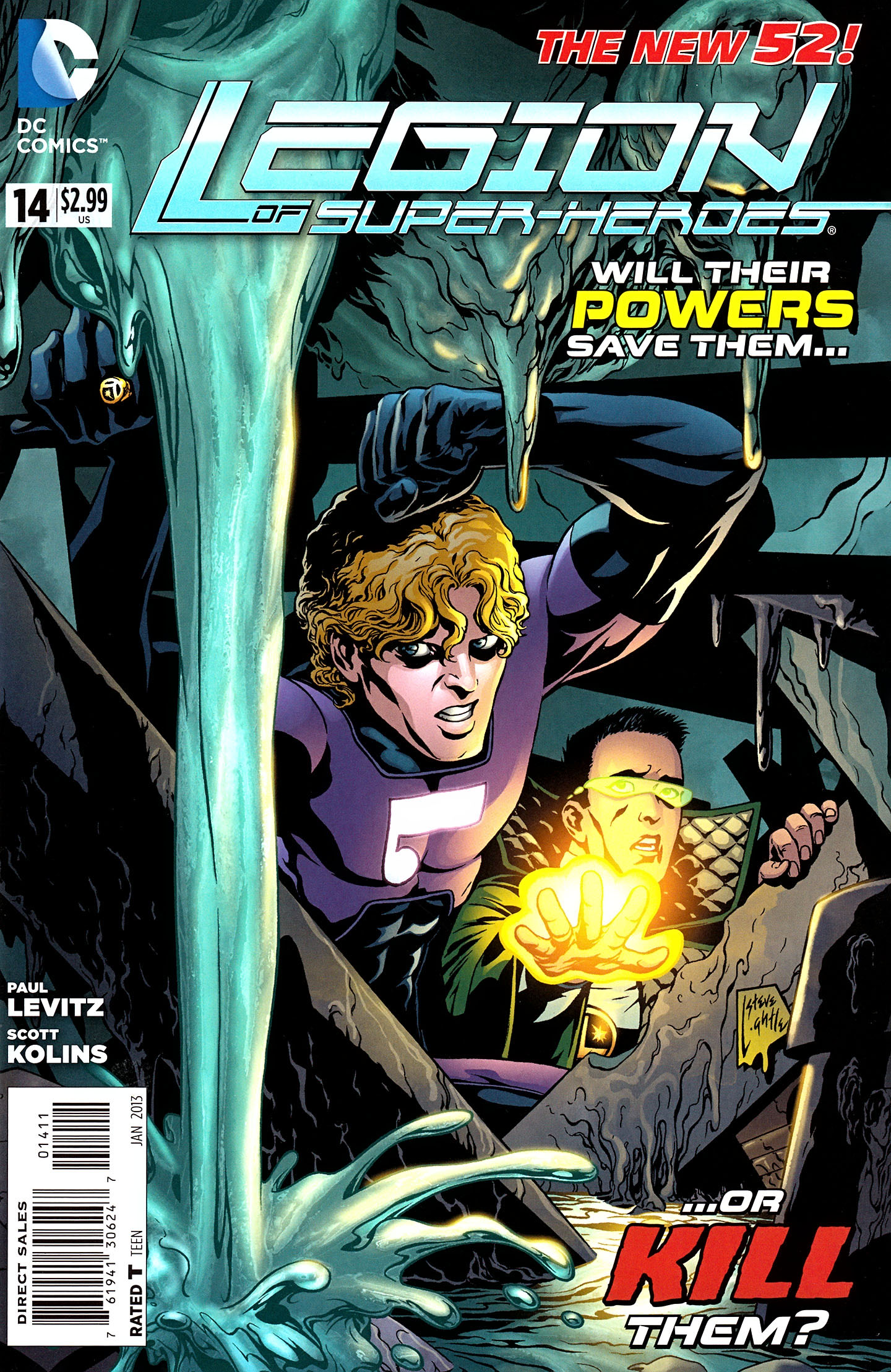 Read online Legion of Super-Heroes (2011) comic -  Issue #14 - 1