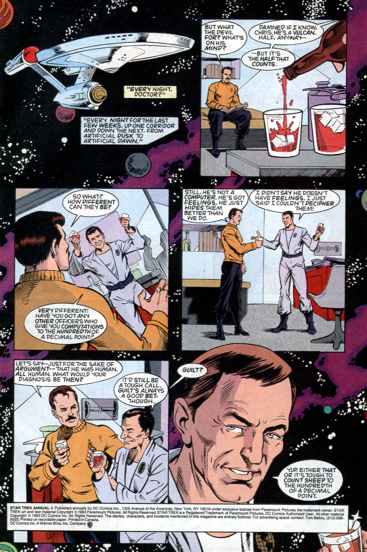 Read online Star Trek (1989) comic -  Issue # _Annual 4 - 2