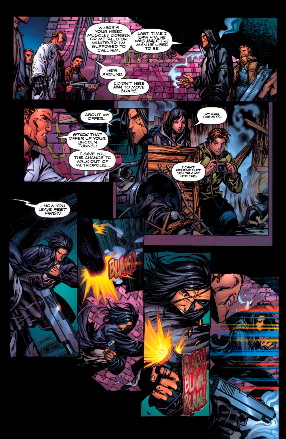 Read online The Darkness/Superman comic -  Issue #1 - 19
