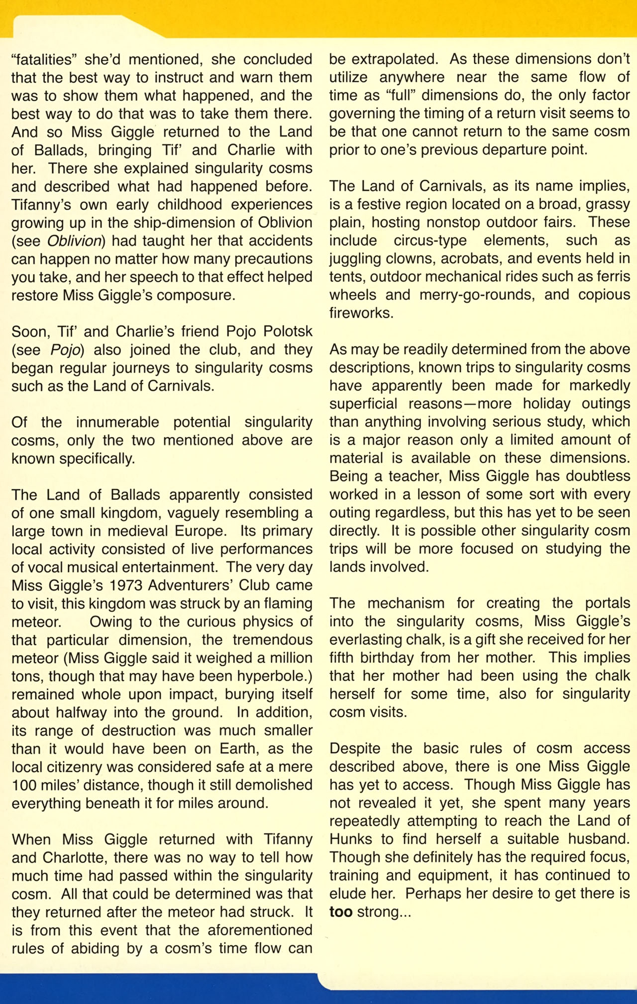 Read online Gold Digger Sourcebook: The Official Handbook of the GD Universe comic -  Issue #22 - 32