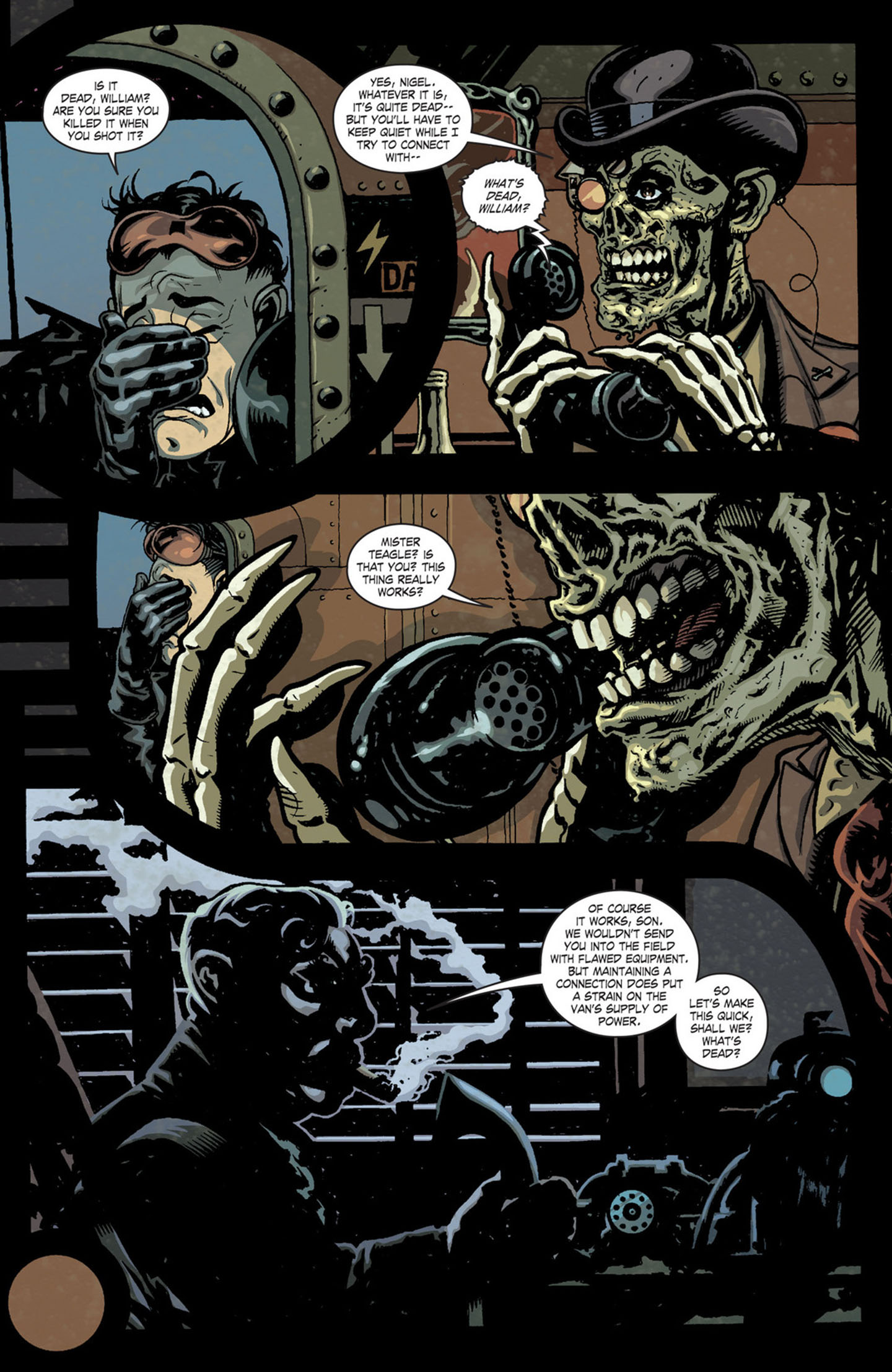 Read online JSA Liberty Files: The Whistling Skull comic -  Issue #3 - 6