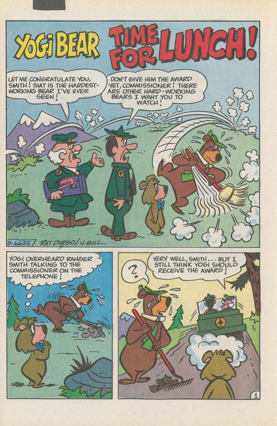 Read online Yogi Bear (1992) comic -  Issue #5 - 21