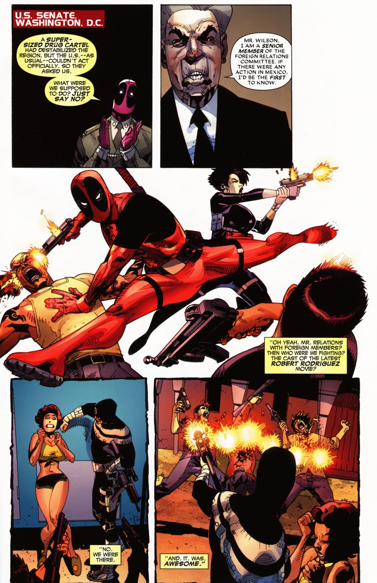 Read online Deadpool: Wade Wilson's War comic -  Issue #3 - 8