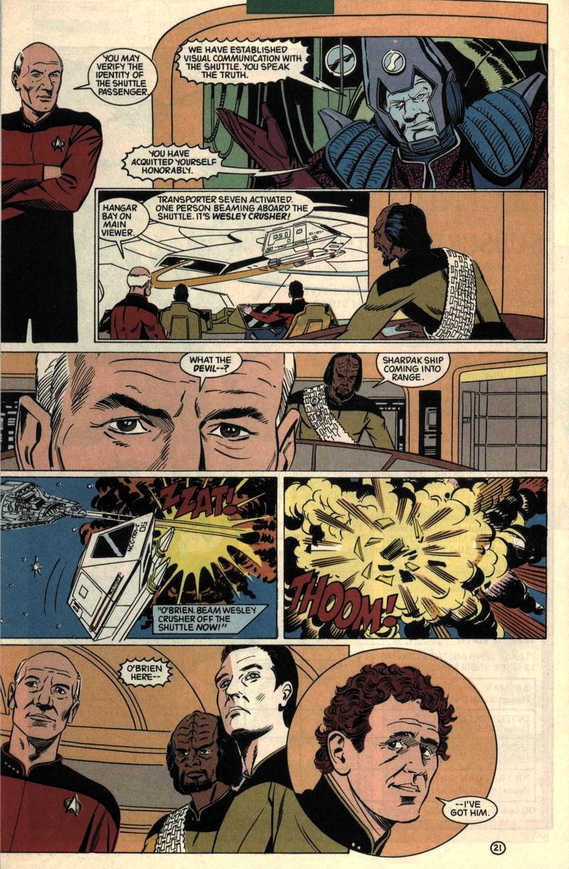 Read online Star Trek: The Next Generation (1989) comic -  Issue #29 - 22