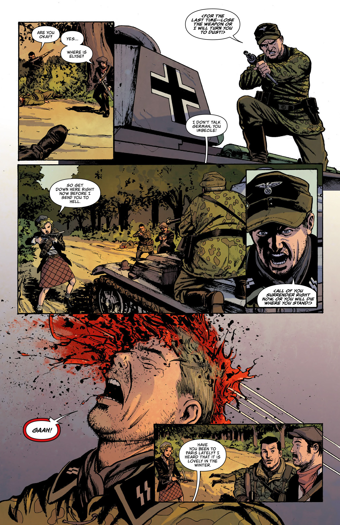 Read online Sniper Elite: Resistance comic -  Issue # TPB - 24