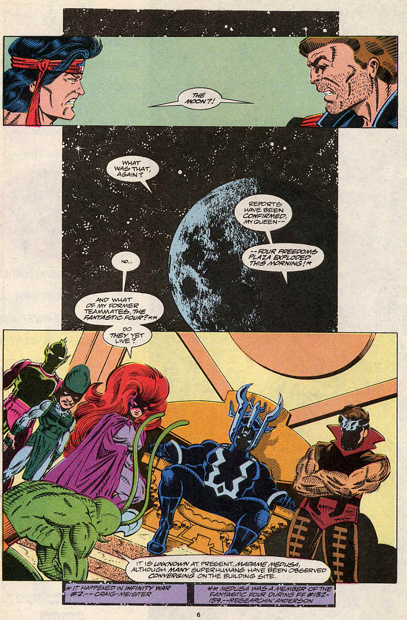 Read online Guardians of the Galaxy (1990) comic -  Issue #27 - 6