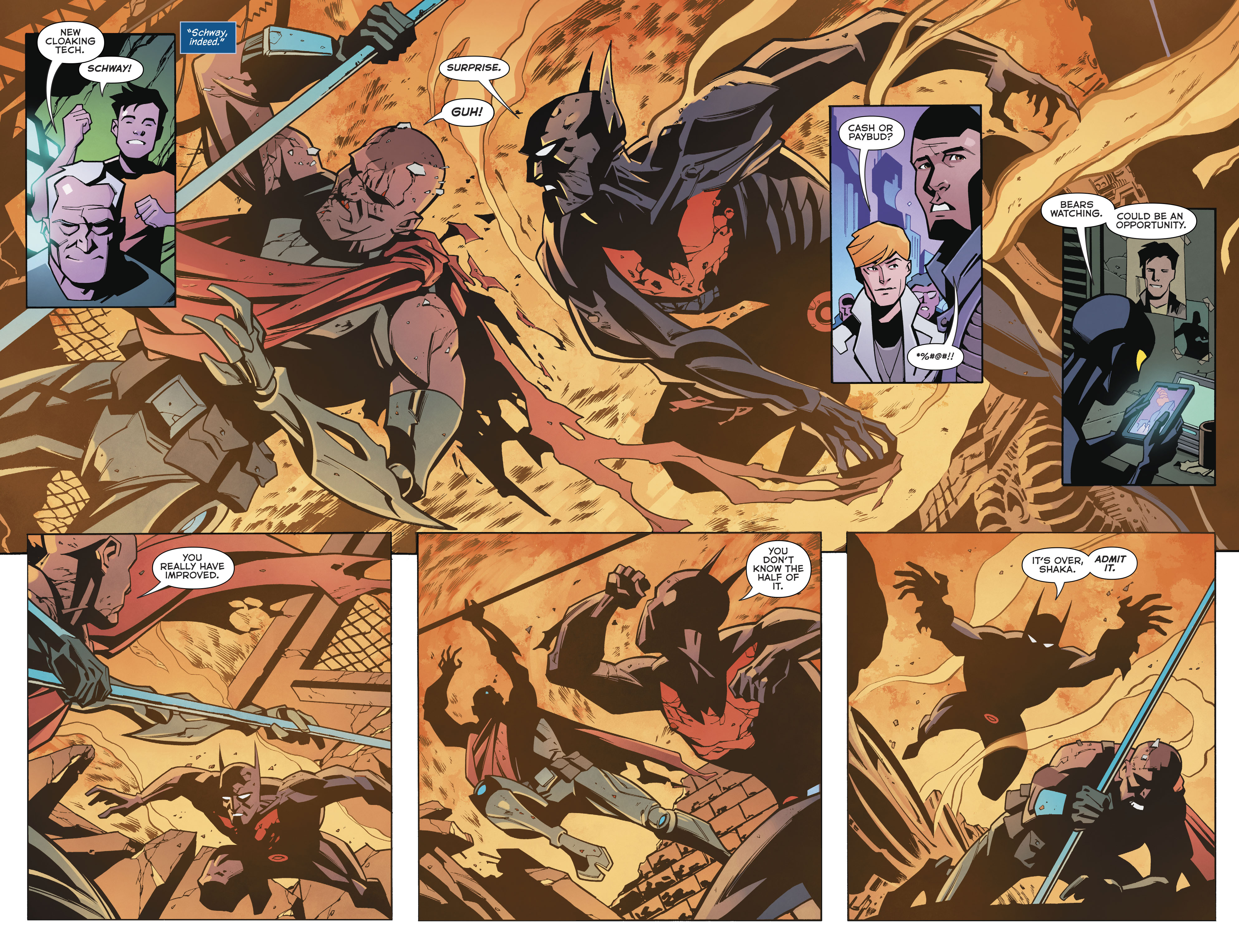 Read online Batman Beyond (2016) comic -  Issue #16 - 18