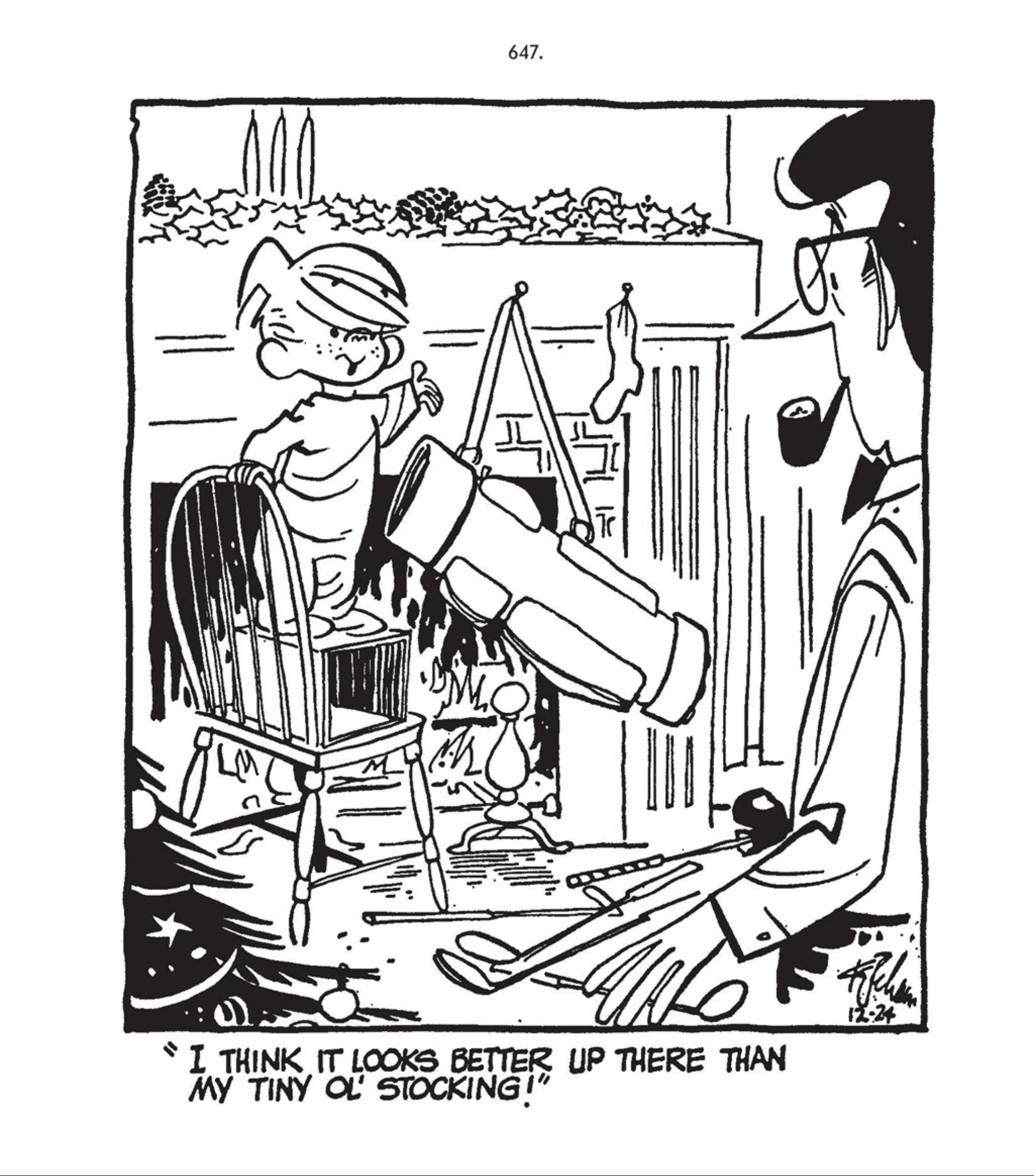 Read online Hank Ketcham's Complete Dennis the Menace comic -  Issue # TPB 2 (Part 7) - 73