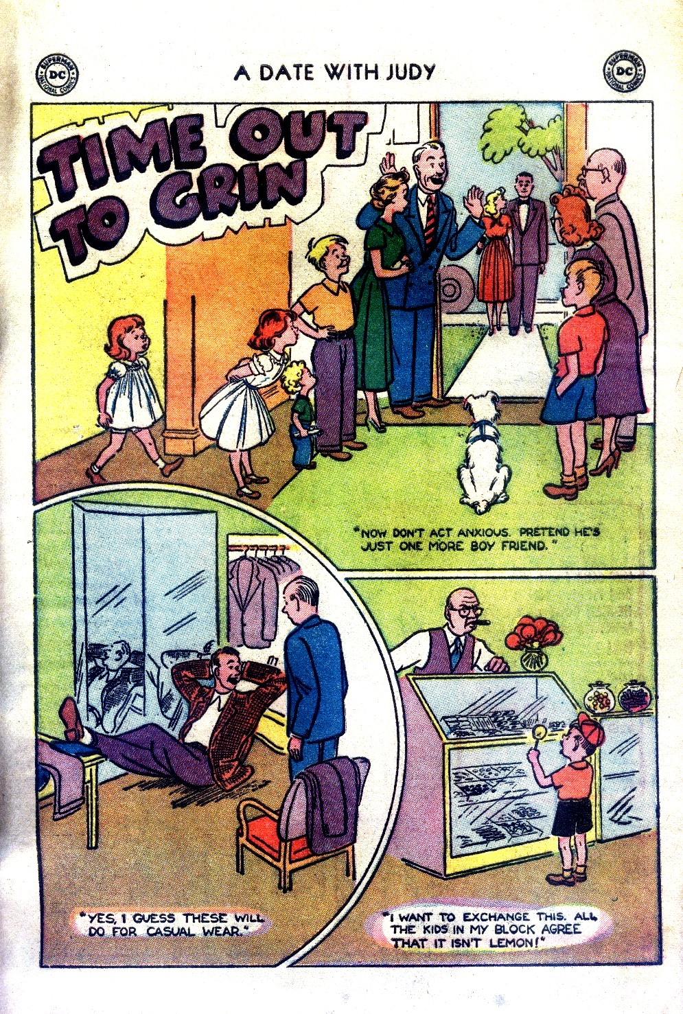 Read online A Date with Judy comic -  Issue #36 - 41